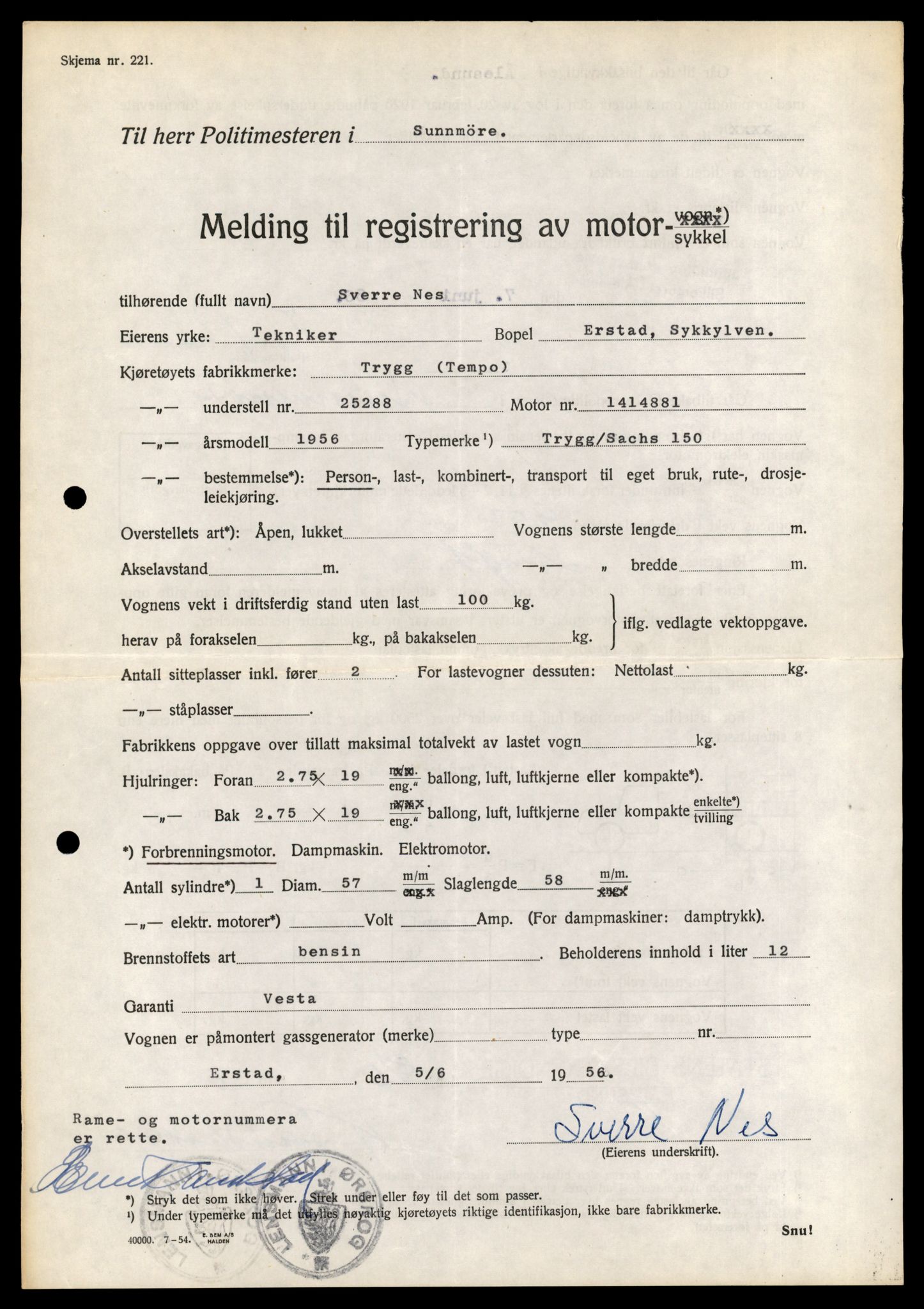 Møre og Romsdal vegkontor - Ålesund trafikkstasjon, SAT/A-4099/F/Fe/L0039: Registreringskort for kjøretøy T 13361 - T 13530, 1927-1998, p. 2508