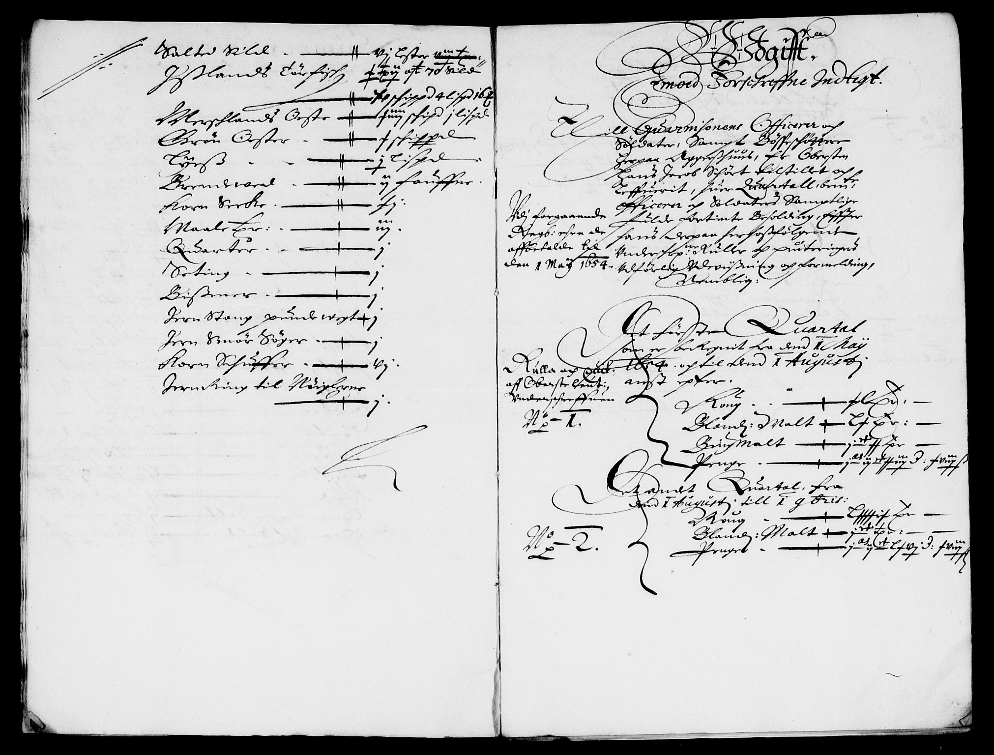 Rentekammeret inntil 1814, Reviderte regnskaper, Lensregnskaper, AV/RA-EA-5023/R/Rb/Rba/L0225: Akershus len, 1653-1655