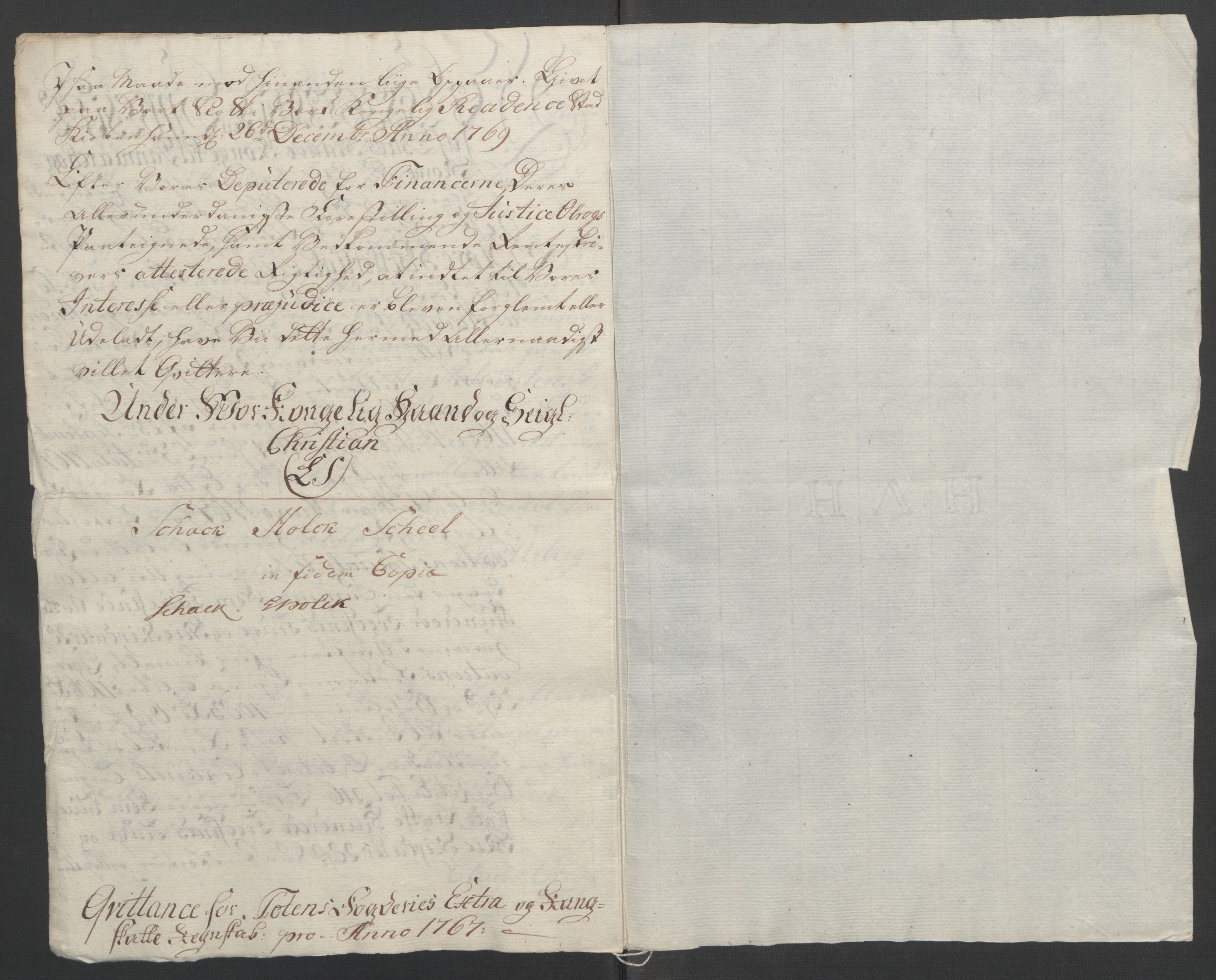 Rentekammeret inntil 1814, Reviderte regnskaper, Fogderegnskap, AV/RA-EA-4092/R19/L1399: Fogderegnskap Toten, Hadeland og Vardal, 1762-1783, p. 138