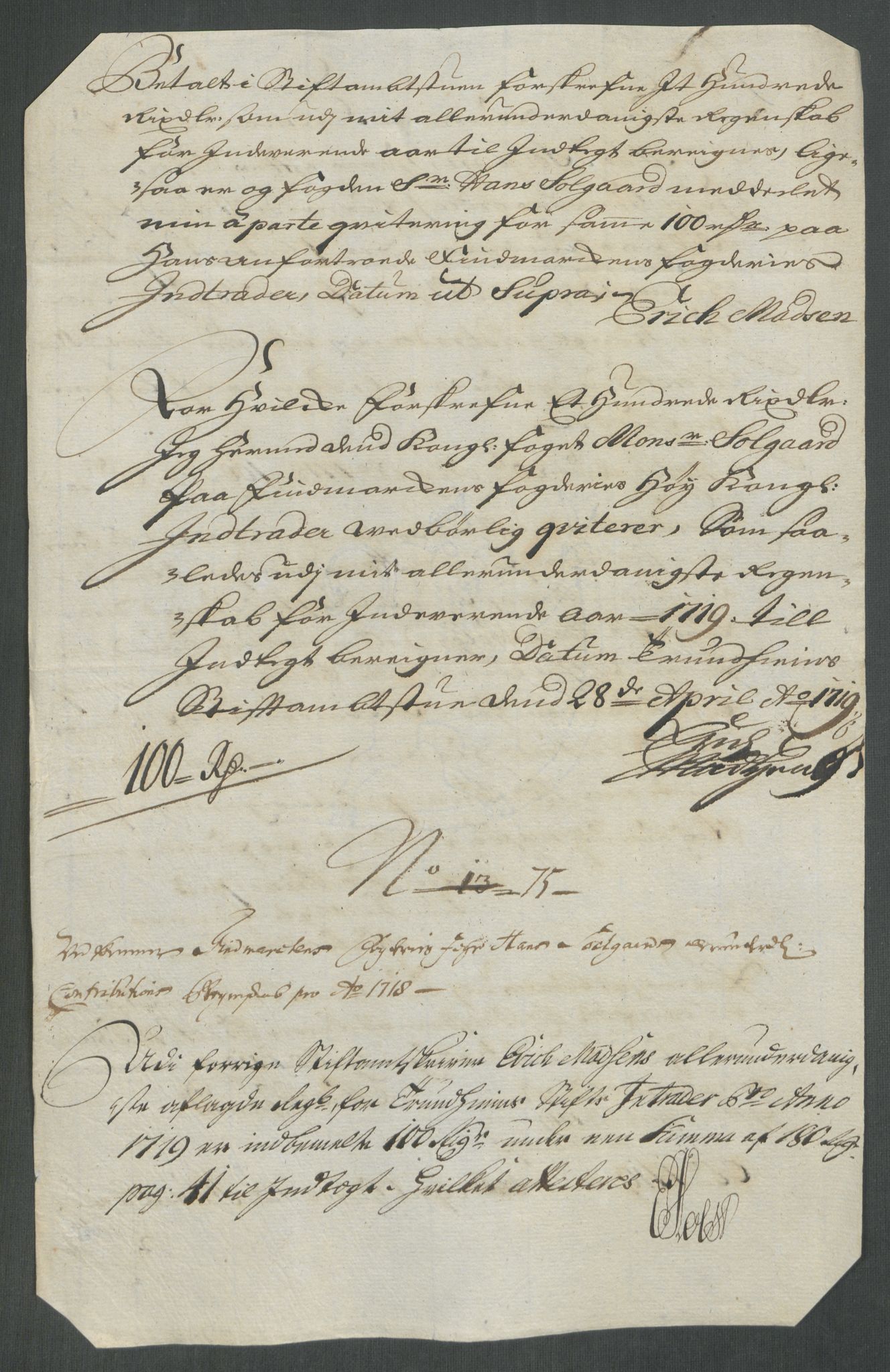 Rentekammeret inntil 1814, Reviderte regnskaper, Fogderegnskap, AV/RA-EA-4092/R69/L4857: Fogderegnskap Finnmark/Vardøhus, 1716-1718, p. 579