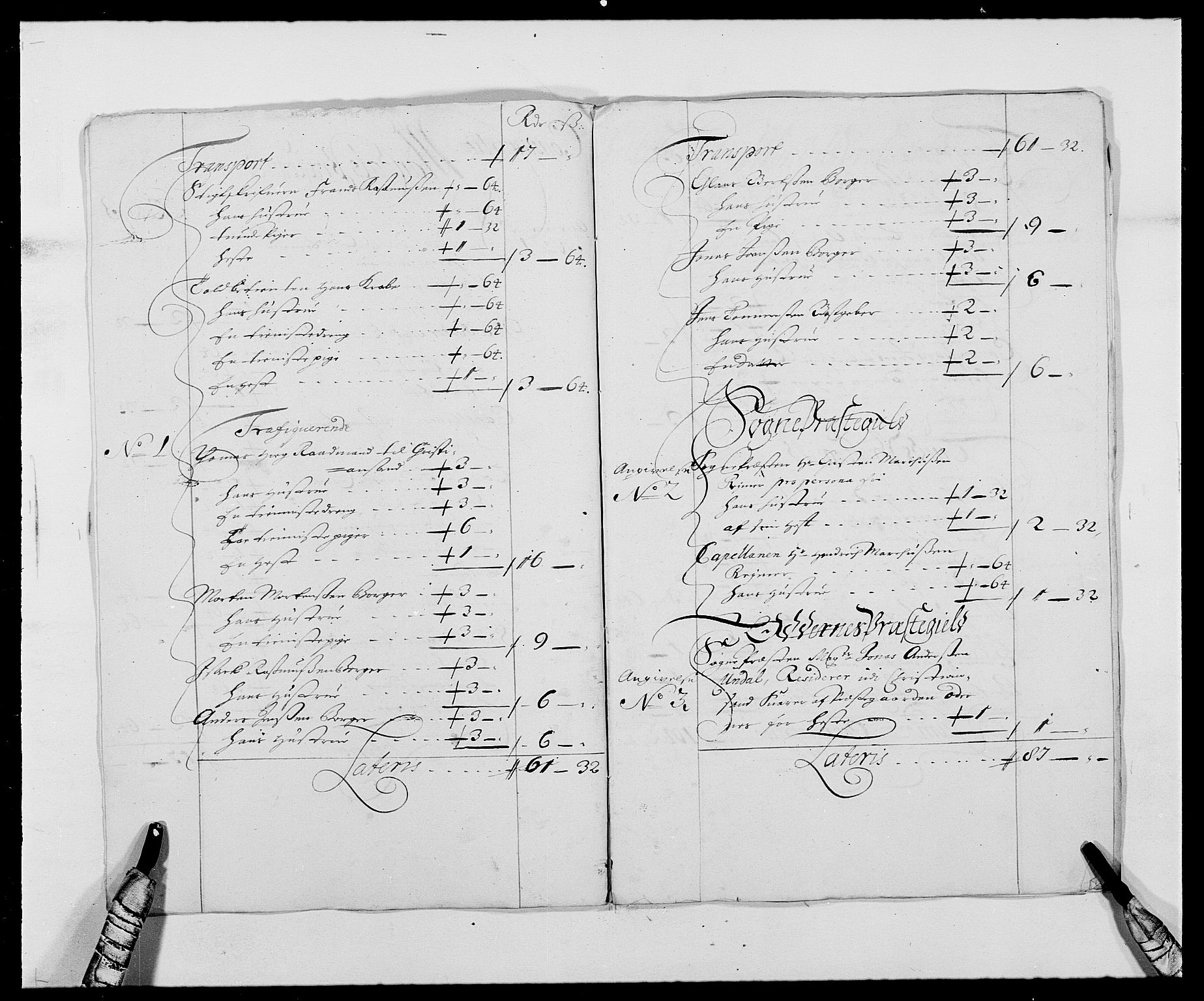 Rentekammeret inntil 1814, Reviderte regnskaper, Fogderegnskap, RA/EA-4092/R42/L2542: Mandal fogderi, 1685-1687, p. 80