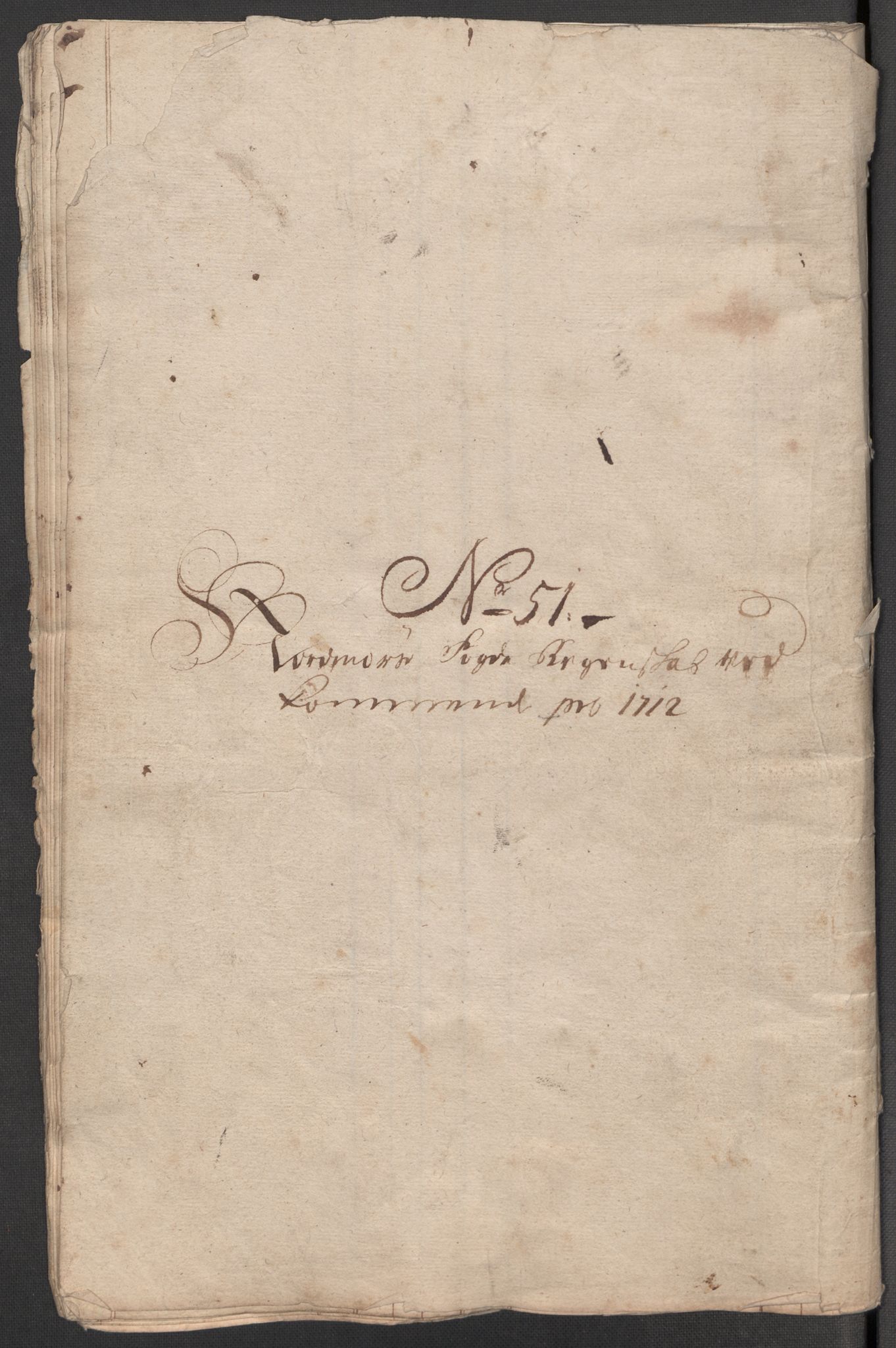 Rentekammeret inntil 1814, Reviderte regnskaper, Fogderegnskap, RA/EA-4092/R56/L3746: Fogderegnskap Nordmøre, 1712, p. 259