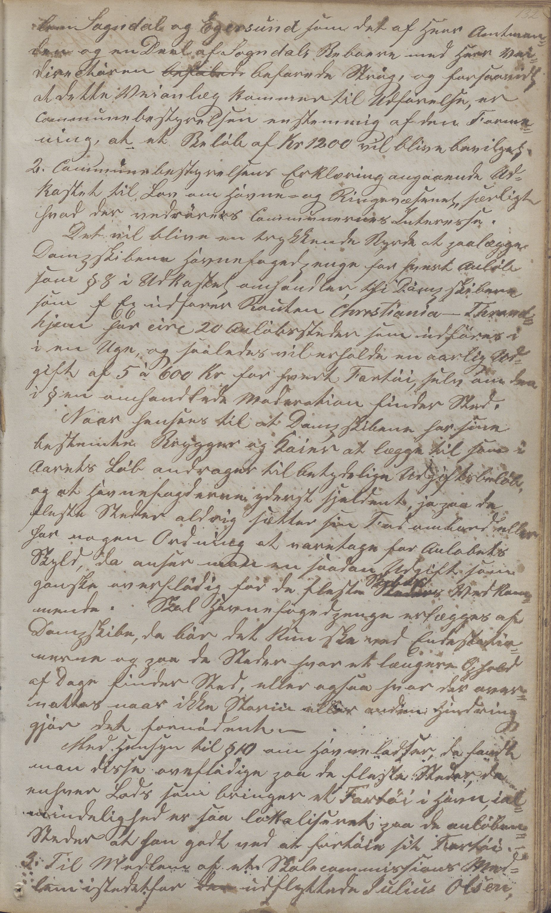 Sogndal ladested - Formannskapet/kommunestyret, IKAR/K-100052/A/L0001: Møtebok, 1858-1887, p. 132a
