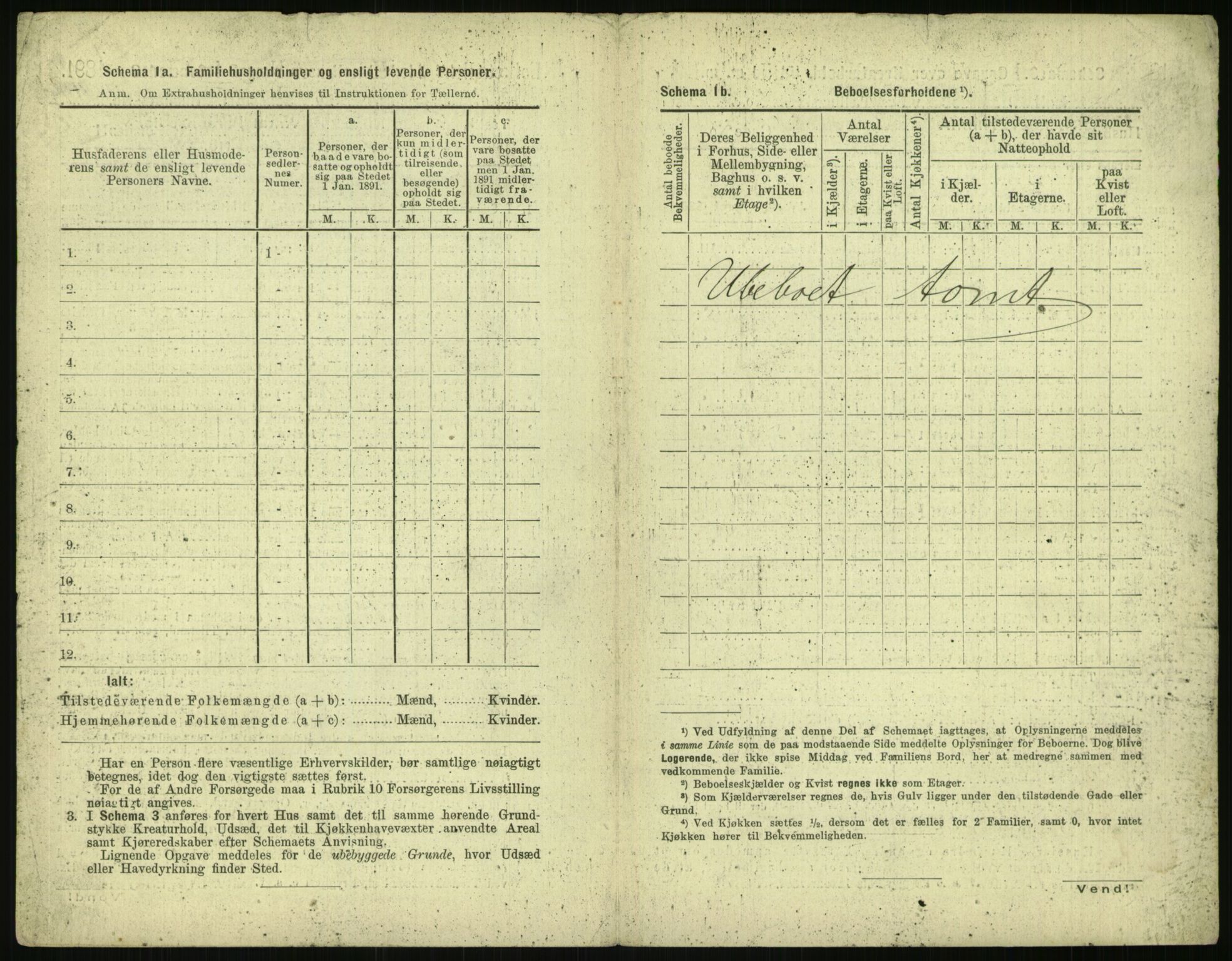 RA, 1891 census for 0301 Kristiania, 1891, p. 128344