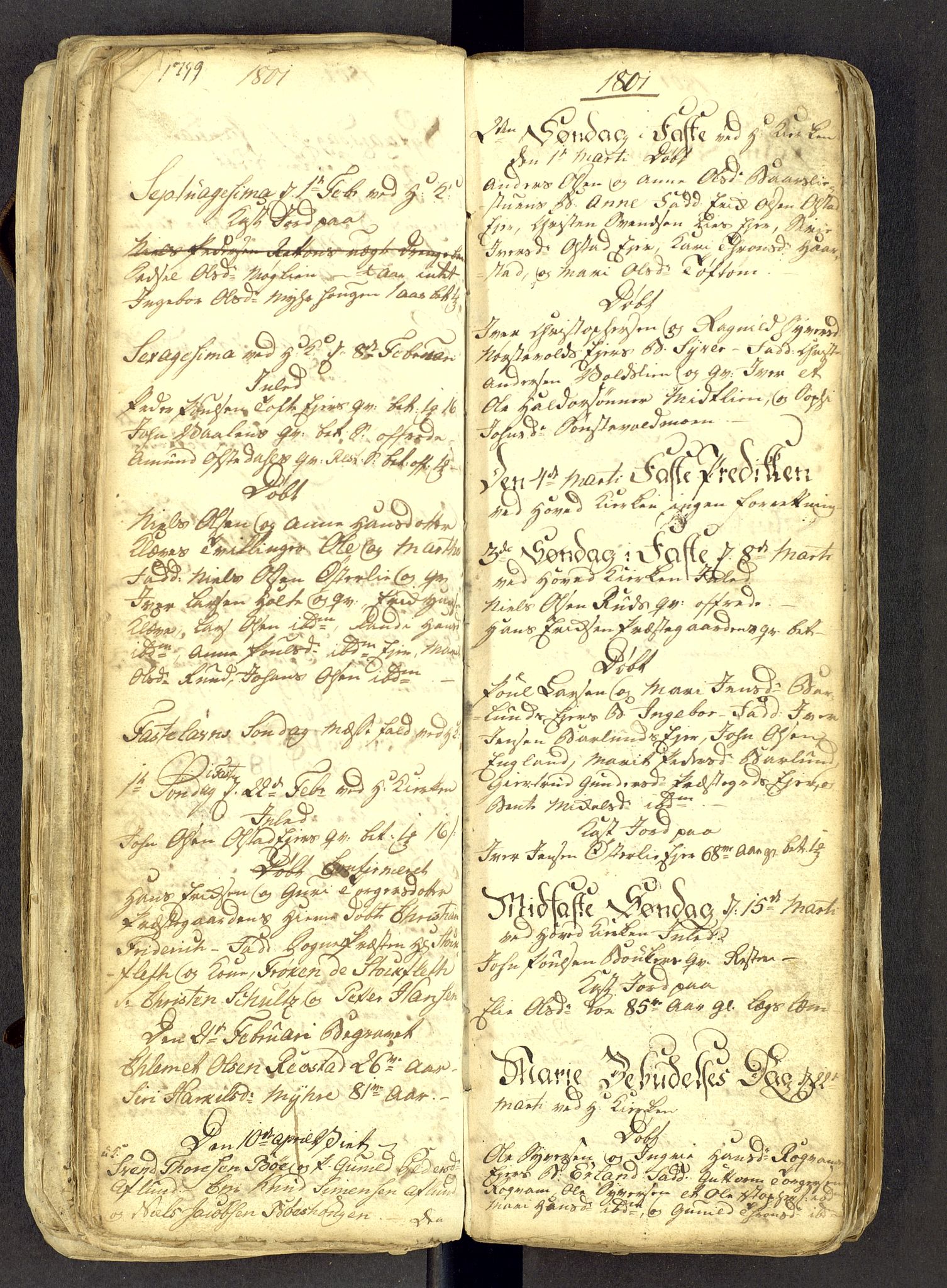 Gausdal prestekontor, AV/SAH-PREST-090/H/Ha: Parish register draft no. -, 1794-1811