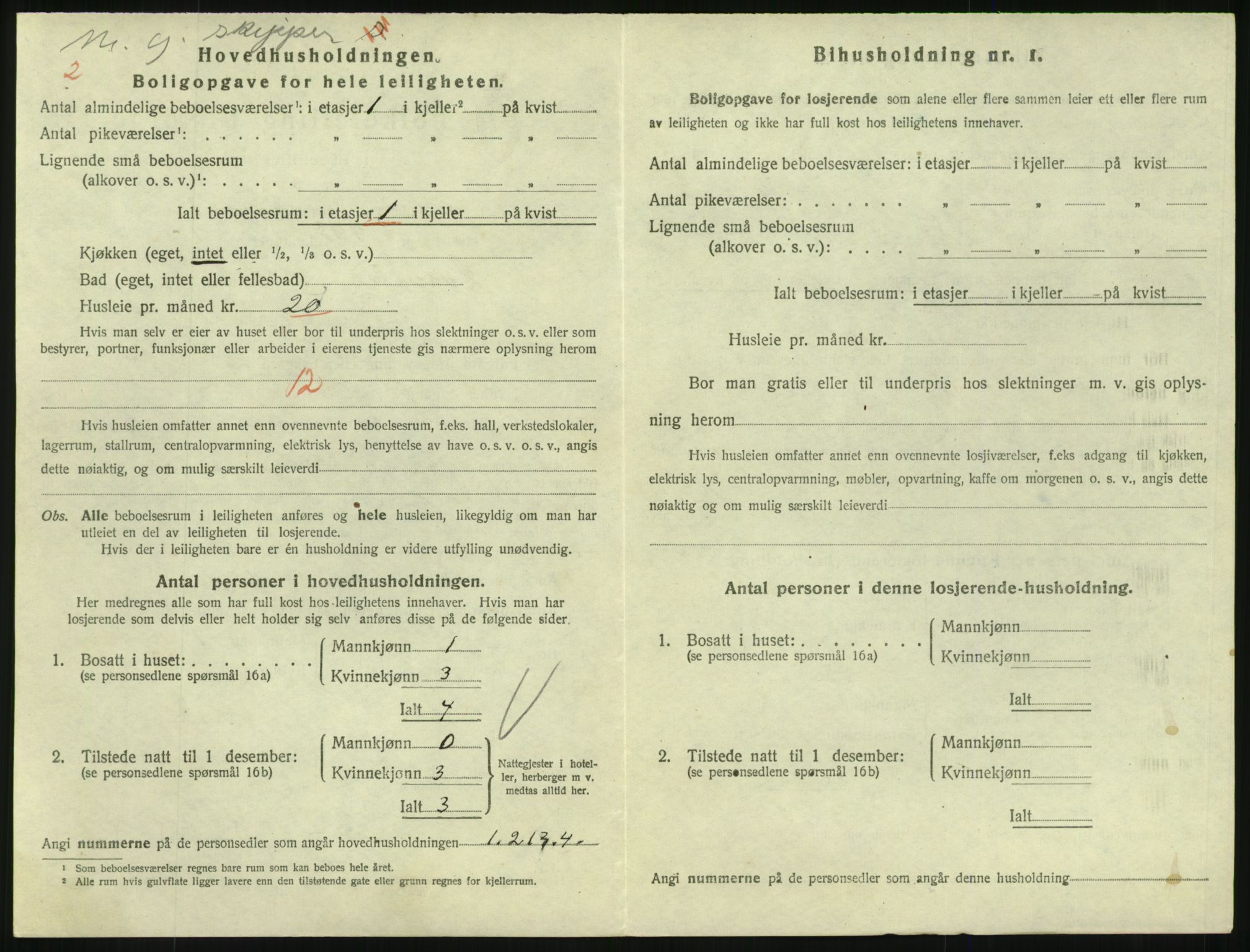 SAKO, 1920 census for Larvik, 1920, p. 6391