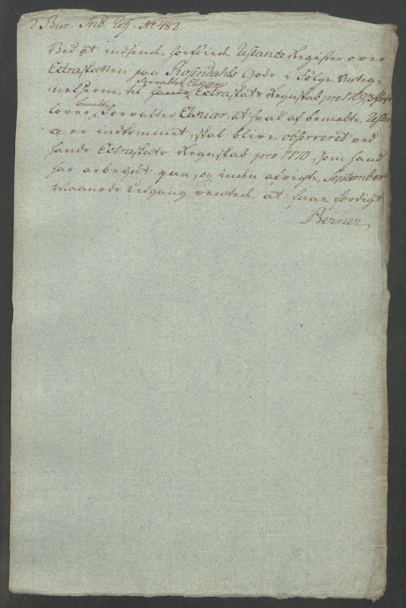 Rentekammeret inntil 1814, Reviderte regnskaper, Fogderegnskap, AV/RA-EA-4092/R49/L3157: Ekstraskatten Rosendal Baroni, 1762-1772, p. 316