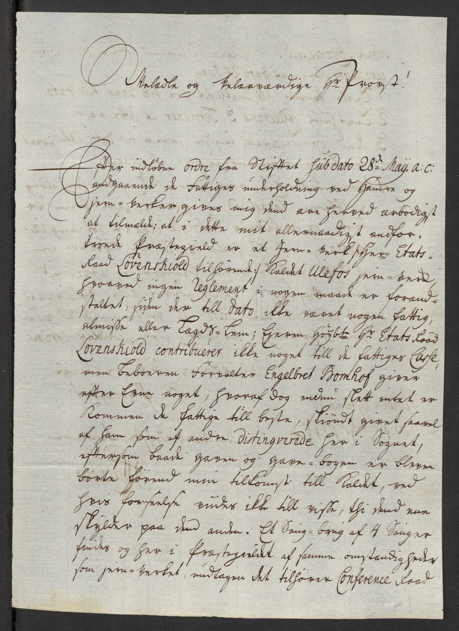 Kristiania tukthus, SAO/A-10644/A/Ad/Adb/L0011: Innkomne skriv, rapporter og regnskap, 1742-1783, p. 345