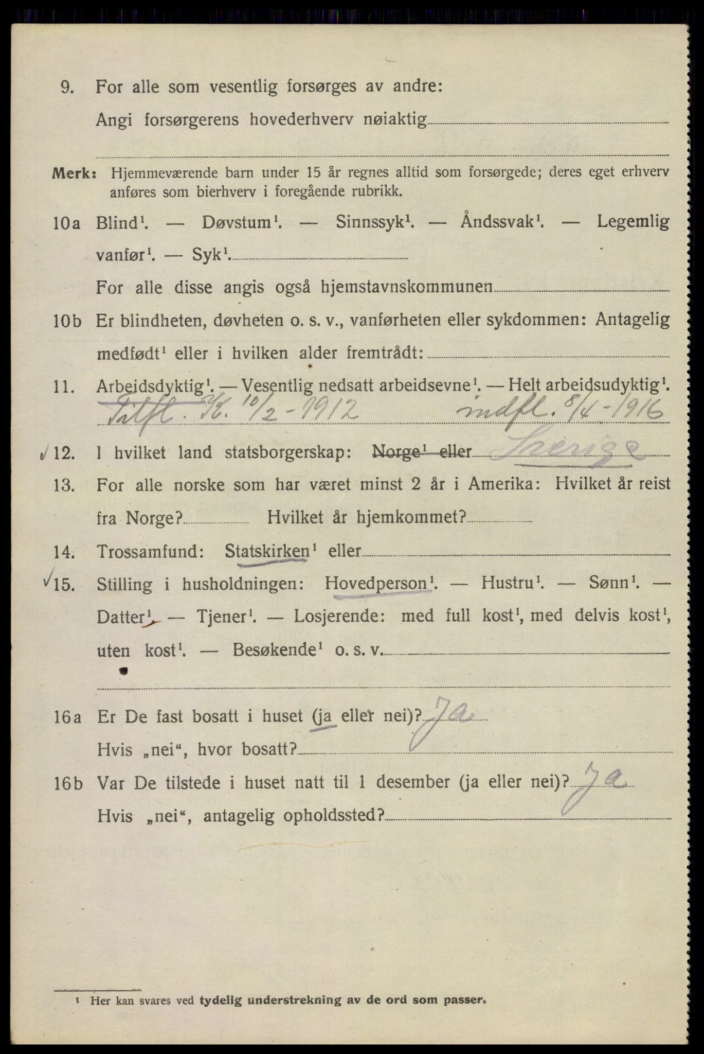 SAO, 1920 census for Kristiania, 1920, p. 560180