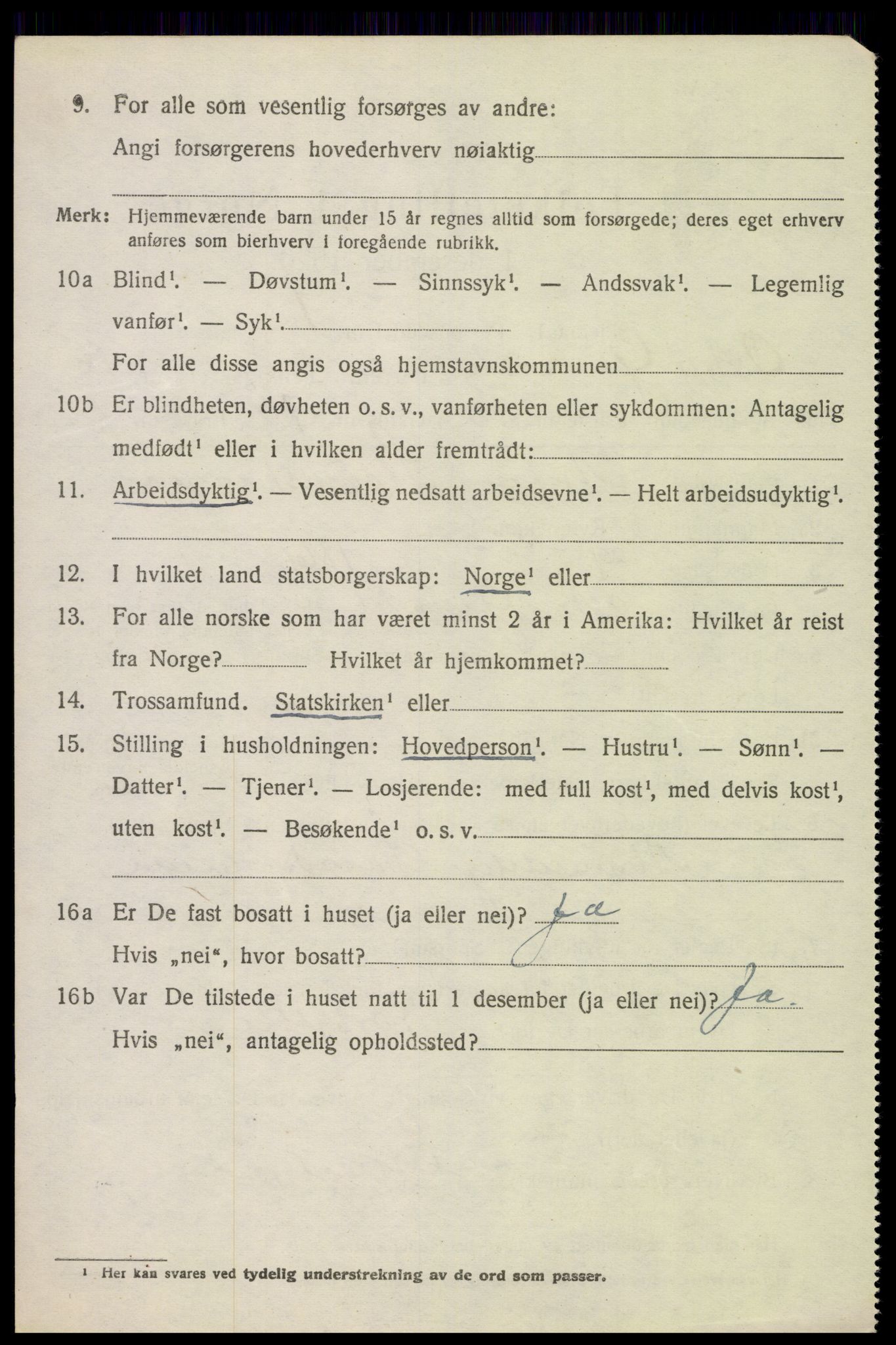 SAH, 1920 census for Østre Gausdal, 1920, p. 5825