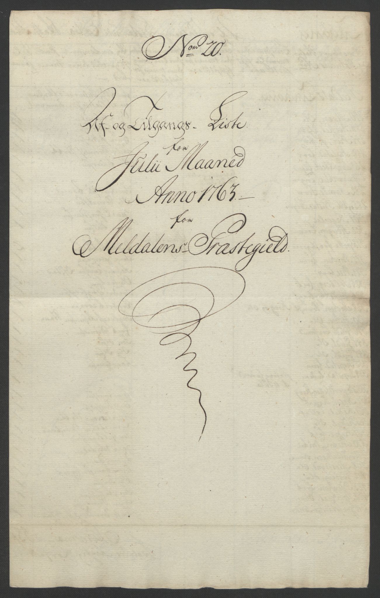 Rentekammeret inntil 1814, Realistisk ordnet avdeling, AV/RA-EA-4070/Ol/L0021: [Gg 10]: Ekstraskatten, 23.09.1762. Orkdal og Gauldal, 1762-1767, p. 284