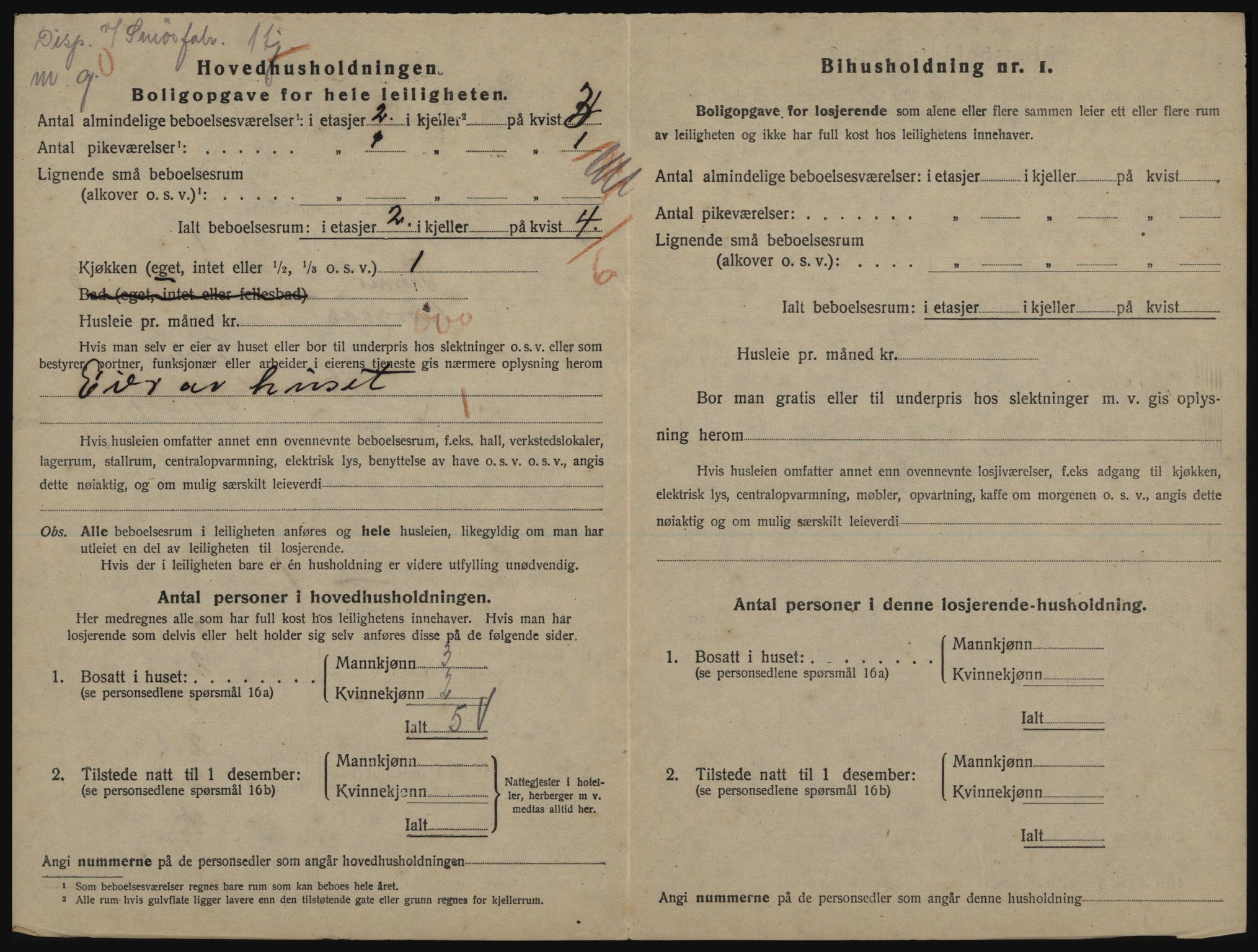 SATØ, 1920 census for Tromsø, 1920, p. 3336