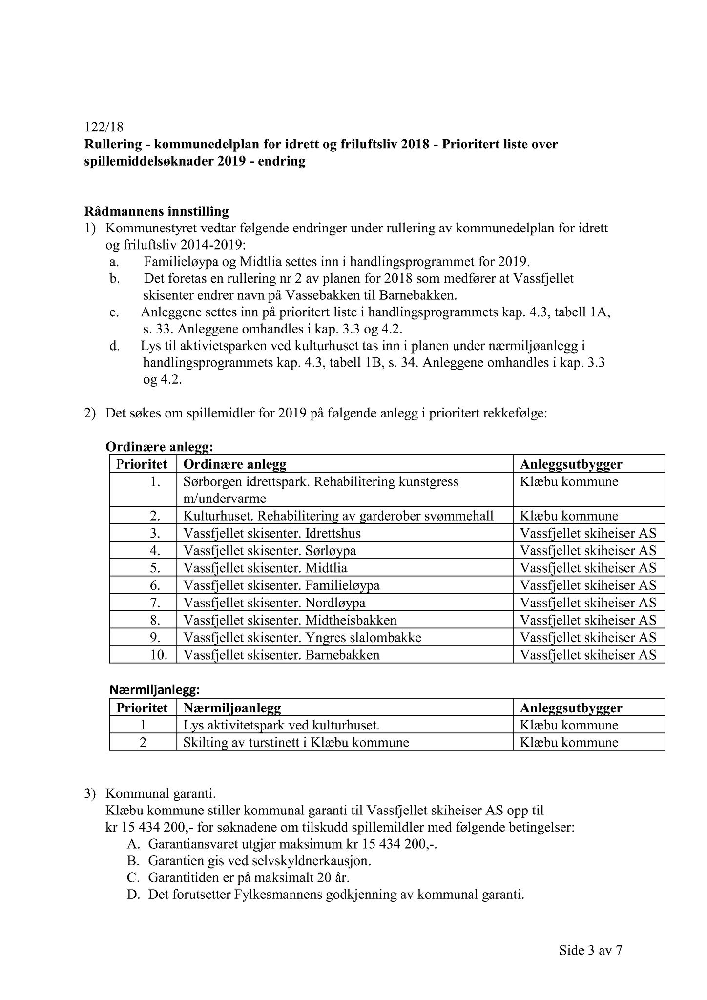 Klæbu Kommune, TRKO/KK/02-FS/L011: Formannsskapet - Møtedokumenter, 2018, p. 3258