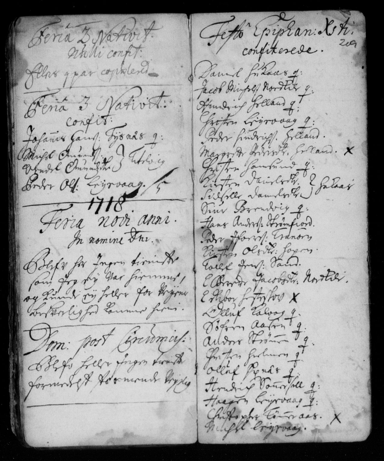 Ministerialprotokoller, klokkerbøker og fødselsregistre - Nordland, AV/SAT-A-1459/859/L0840: Parish register (official) no. 859A00, 1708-1738, p. 209