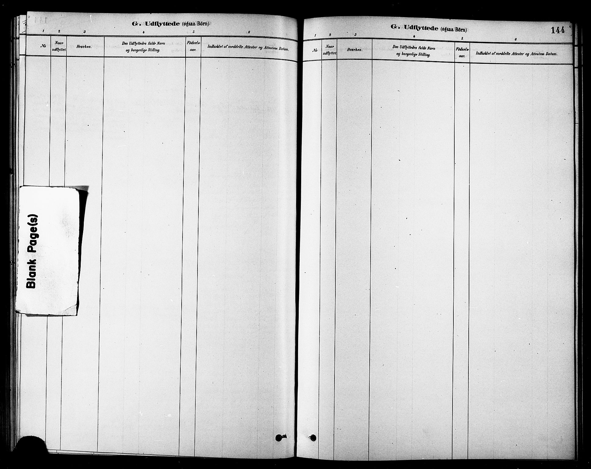 Loppa sokneprestkontor, AV/SATØ-S-1339/H/Ha/L0007kirke: Parish register (official) no. 7, 1879-1889, p. 144