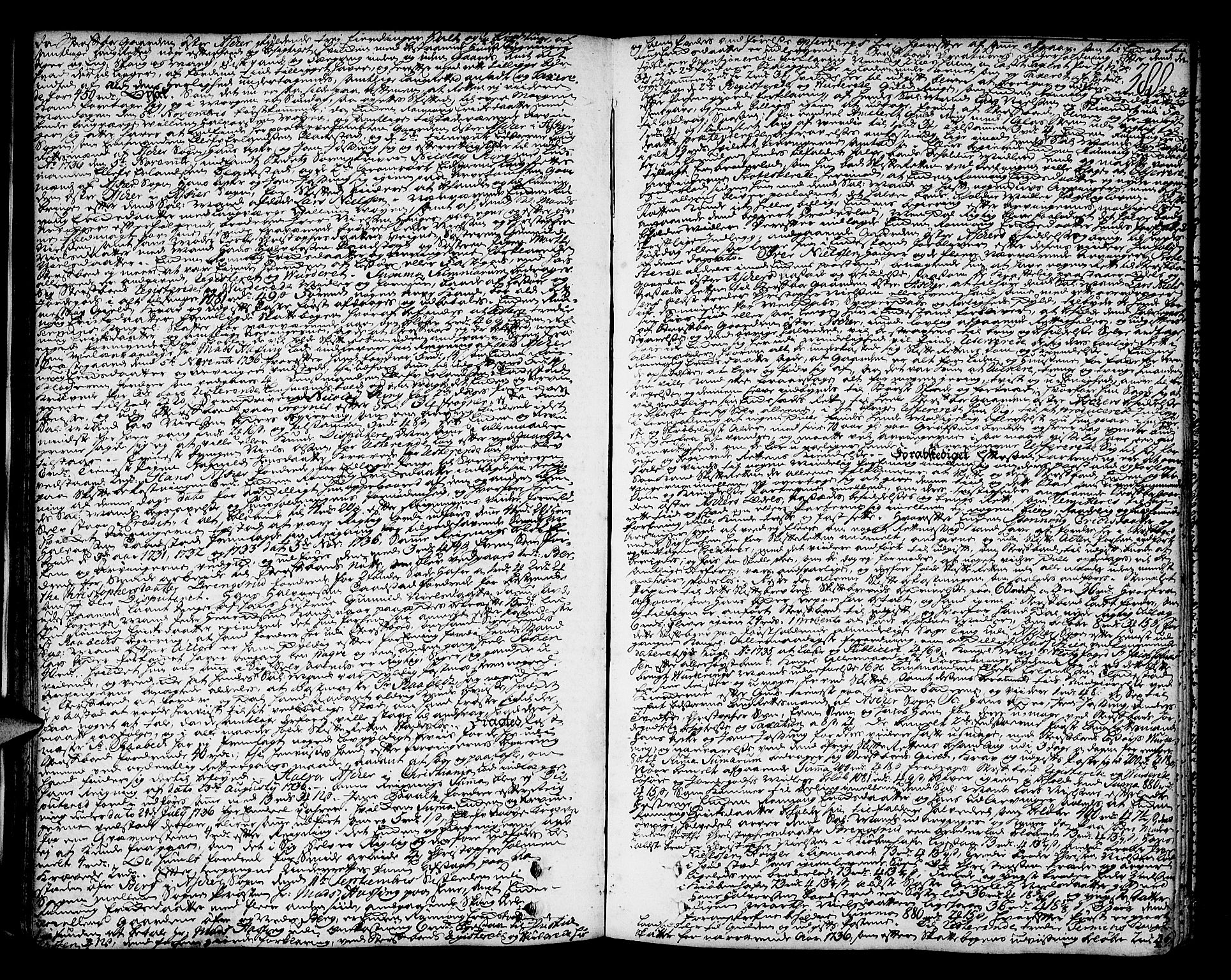 Aker sorenskriveri, AV/SAO-A-10895/H/Hb/L0007b: Skifteprotokoll, 1735-1743, p. 387b-388a