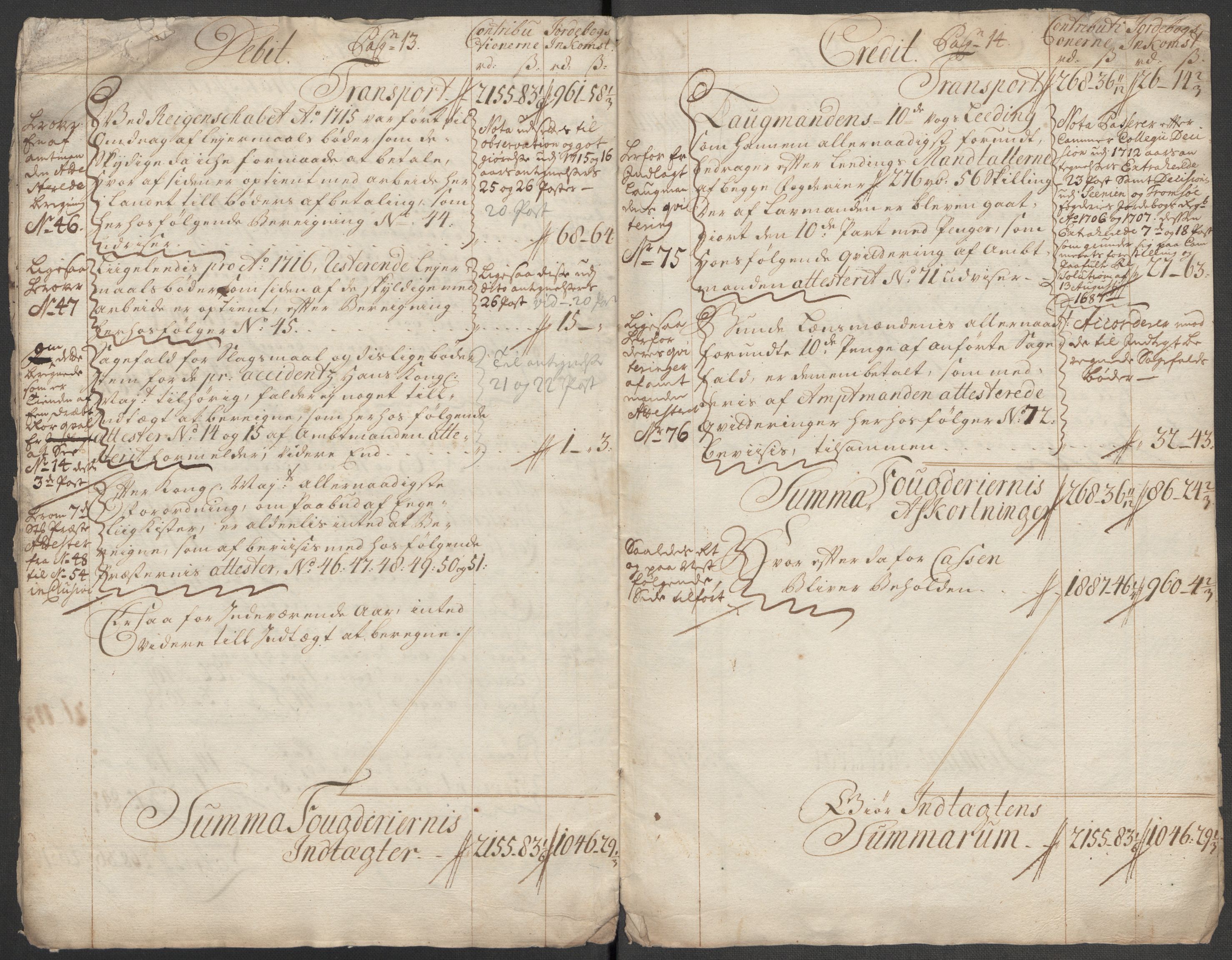 Rentekammeret inntil 1814, Reviderte regnskaper, Fogderegnskap, AV/RA-EA-4092/R67/L4684: Fogderegnskap Vesterålen, Andenes og Lofoten, 1718, p. 11