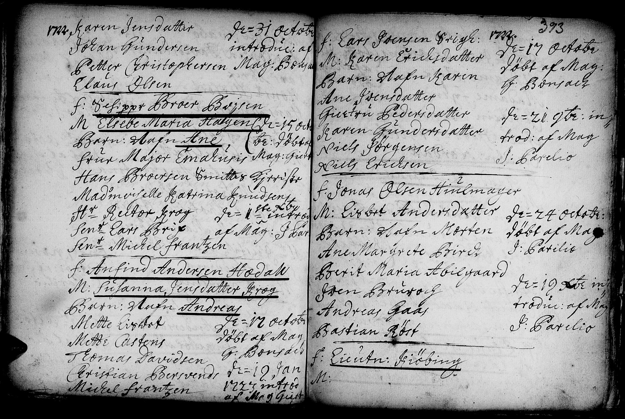 Ministerialprotokoller, klokkerbøker og fødselsregistre - Sør-Trøndelag, AV/SAT-A-1456/601/L0035: Parish register (official) no. 601A03, 1713-1728, p. 373