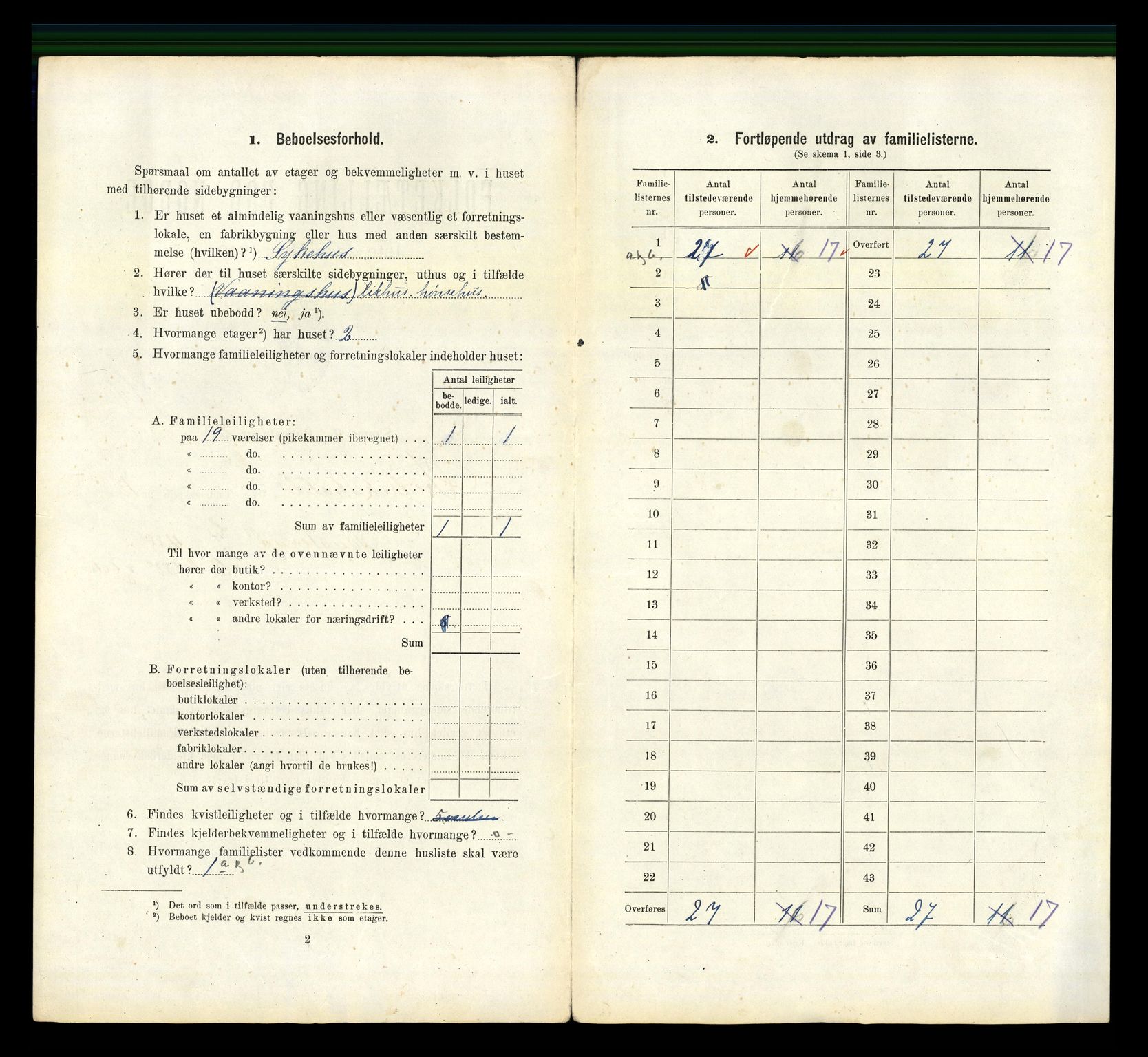 RA, 1910 census for Fredrikshald, 1910, p. 4301