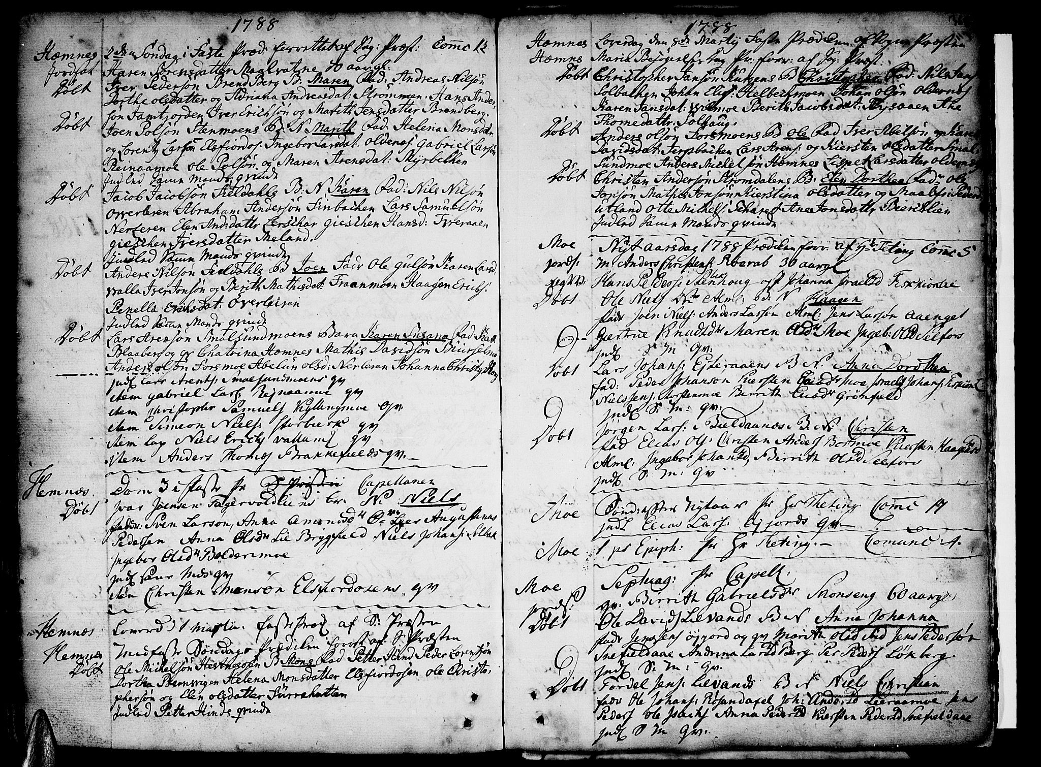 Ministerialprotokoller, klokkerbøker og fødselsregistre - Nordland, SAT/A-1459/825/L0348: Parish register (official) no. 825A04, 1752-1788, p. 368