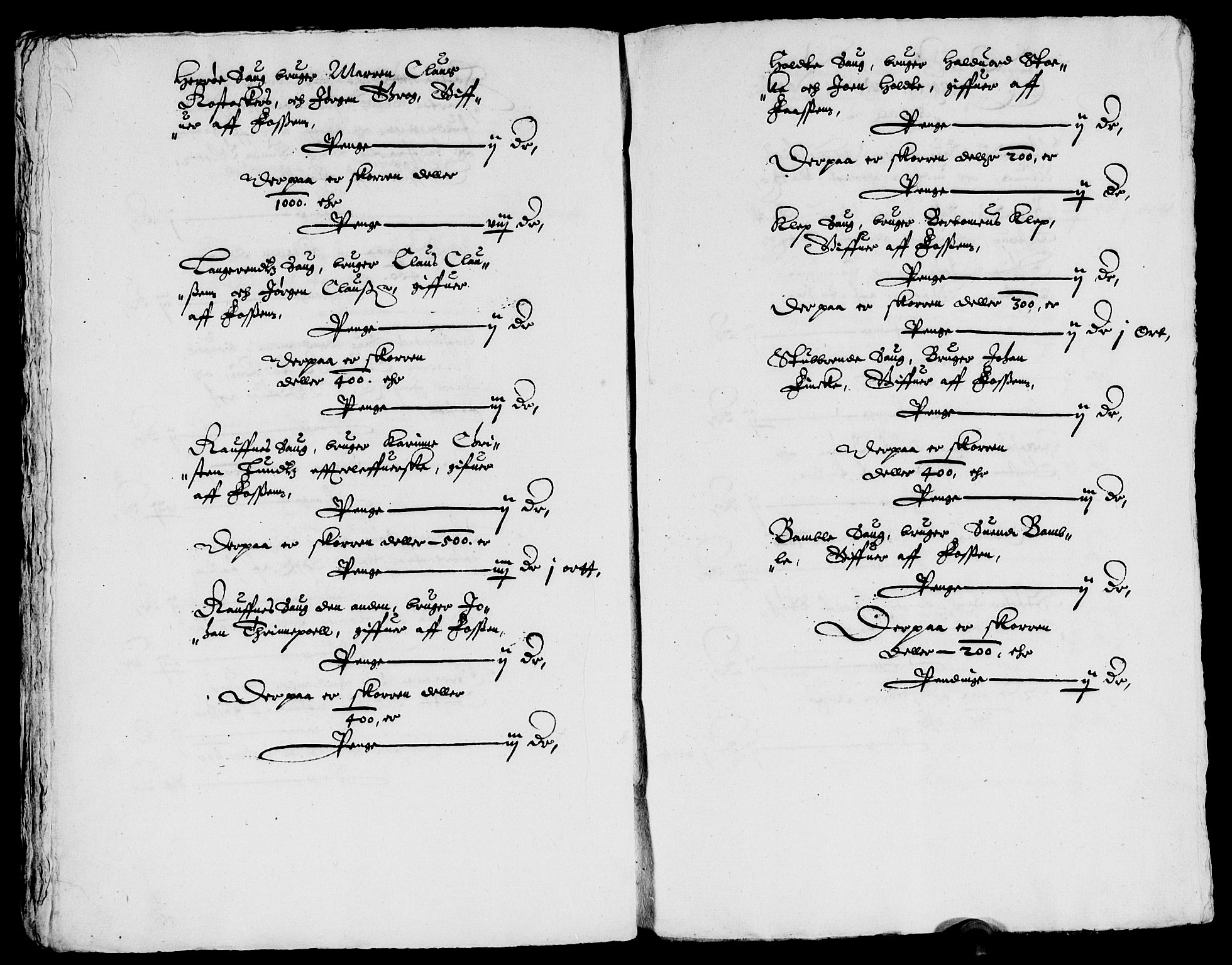 Rentekammeret inntil 1814, Reviderte regnskaper, Lensregnskaper, AV/RA-EA-5023/R/Rb/Rbp/L0008: Bratsberg len, 1622-1625