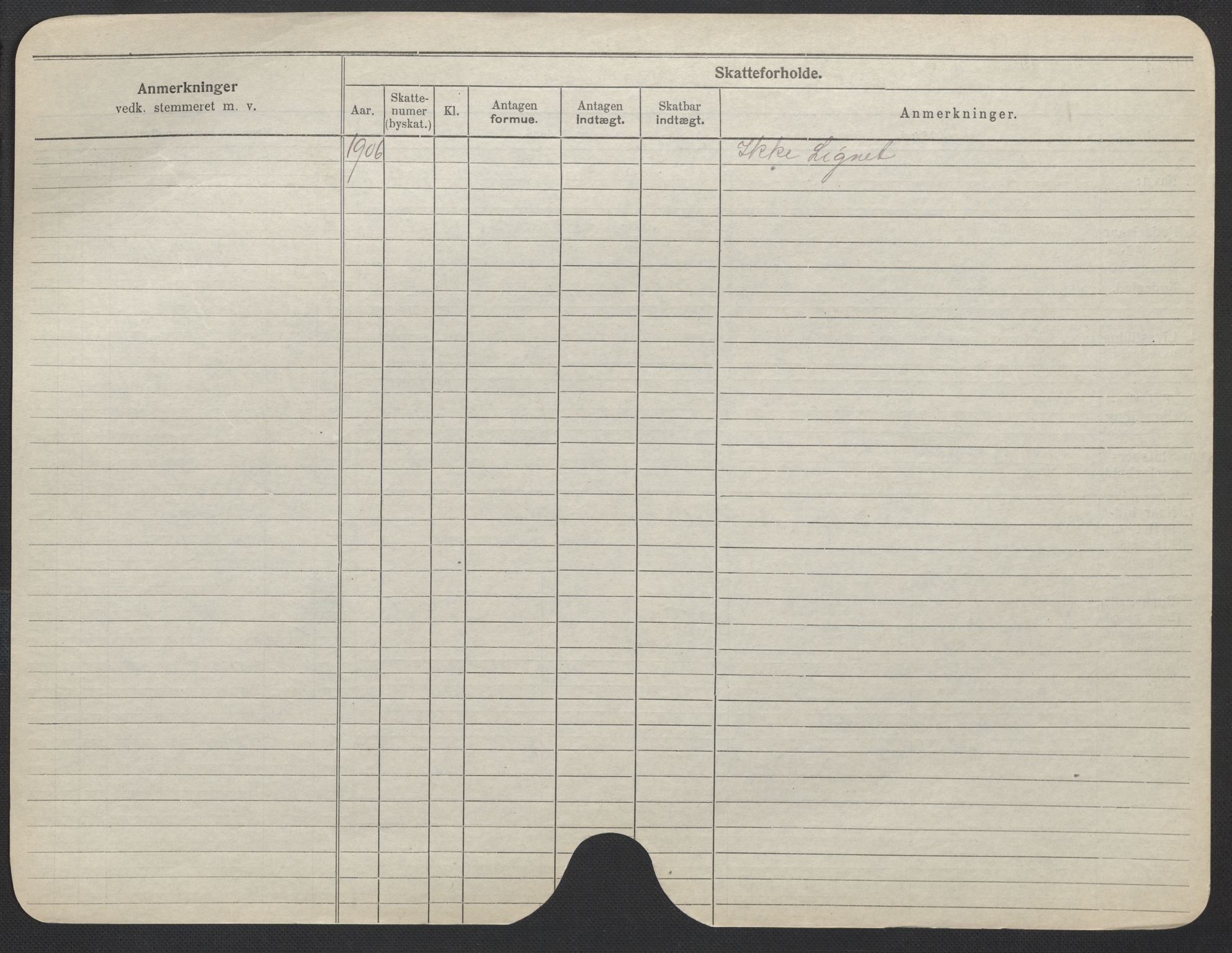 Oslo folkeregister, Registerkort, AV/SAO-A-11715/F/Fa/Fac/L0021: Kvinner, 1906-1914, p. 490b