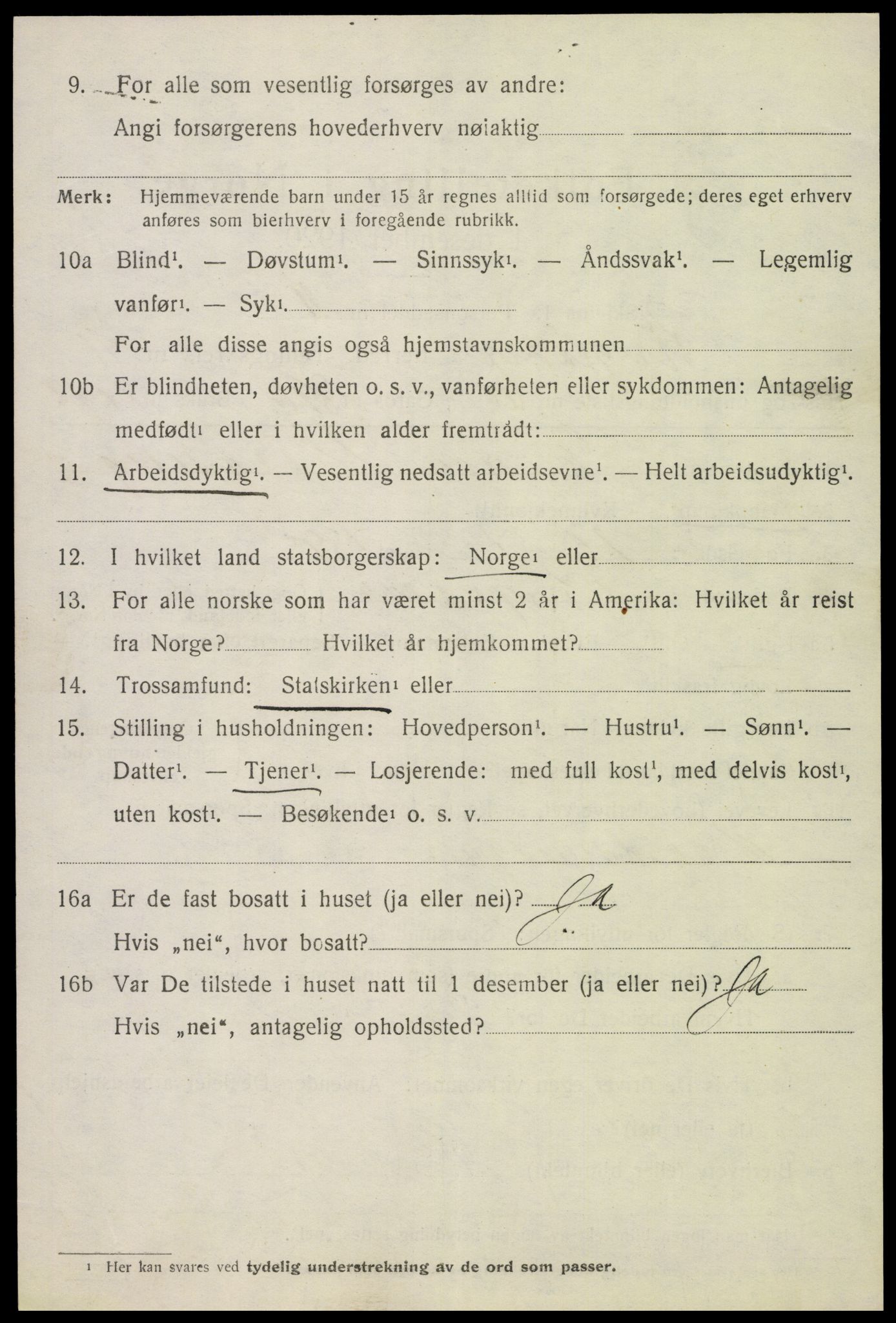 SAH, 1920 census for Ringsaker, 1920, p. 19061