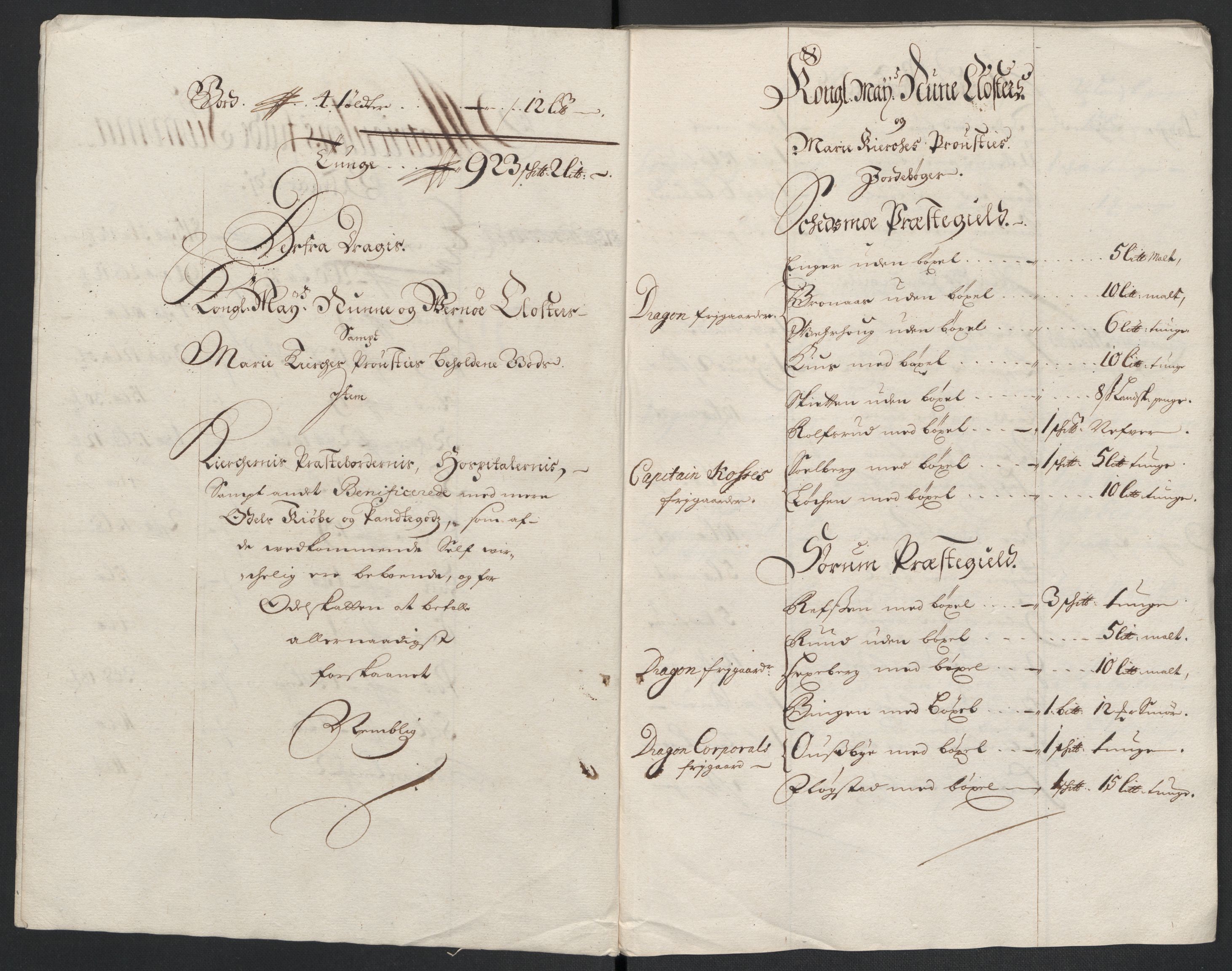Rentekammeret inntil 1814, Reviderte regnskaper, Fogderegnskap, AV/RA-EA-4092/R11/L0584: Fogderegnskap Nedre Romerike, 1701, p. 133