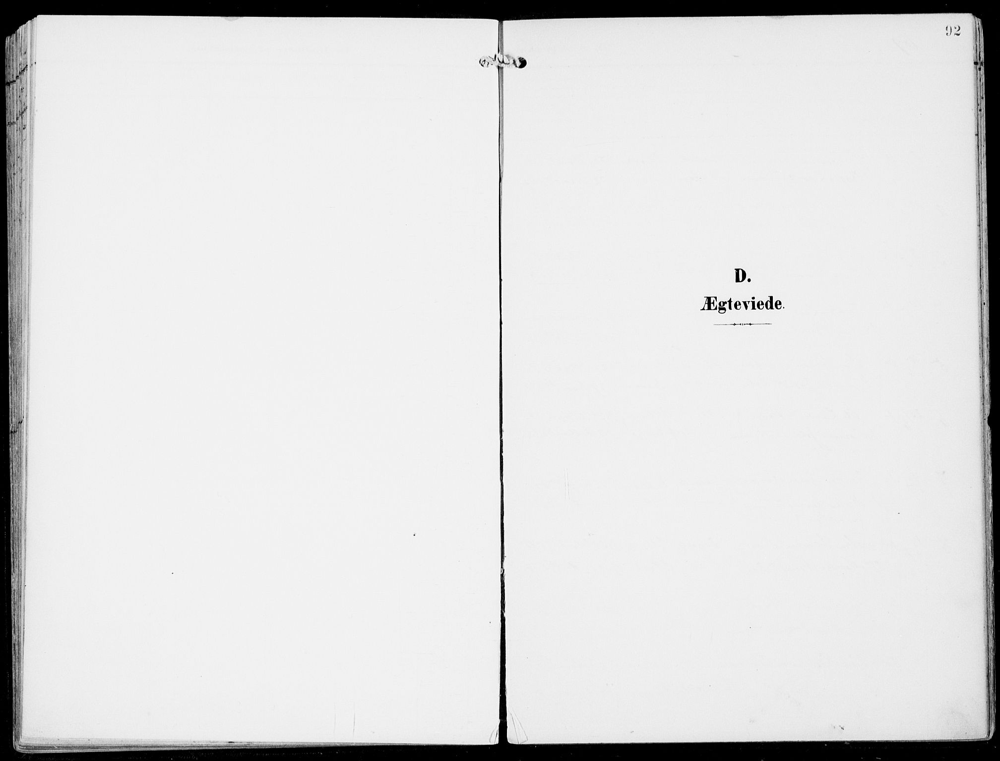 Ulvik sokneprestembete, AV/SAB-A-78801/H/Haa: Parish register (official) no. B  2, 1898-1924, p. 92