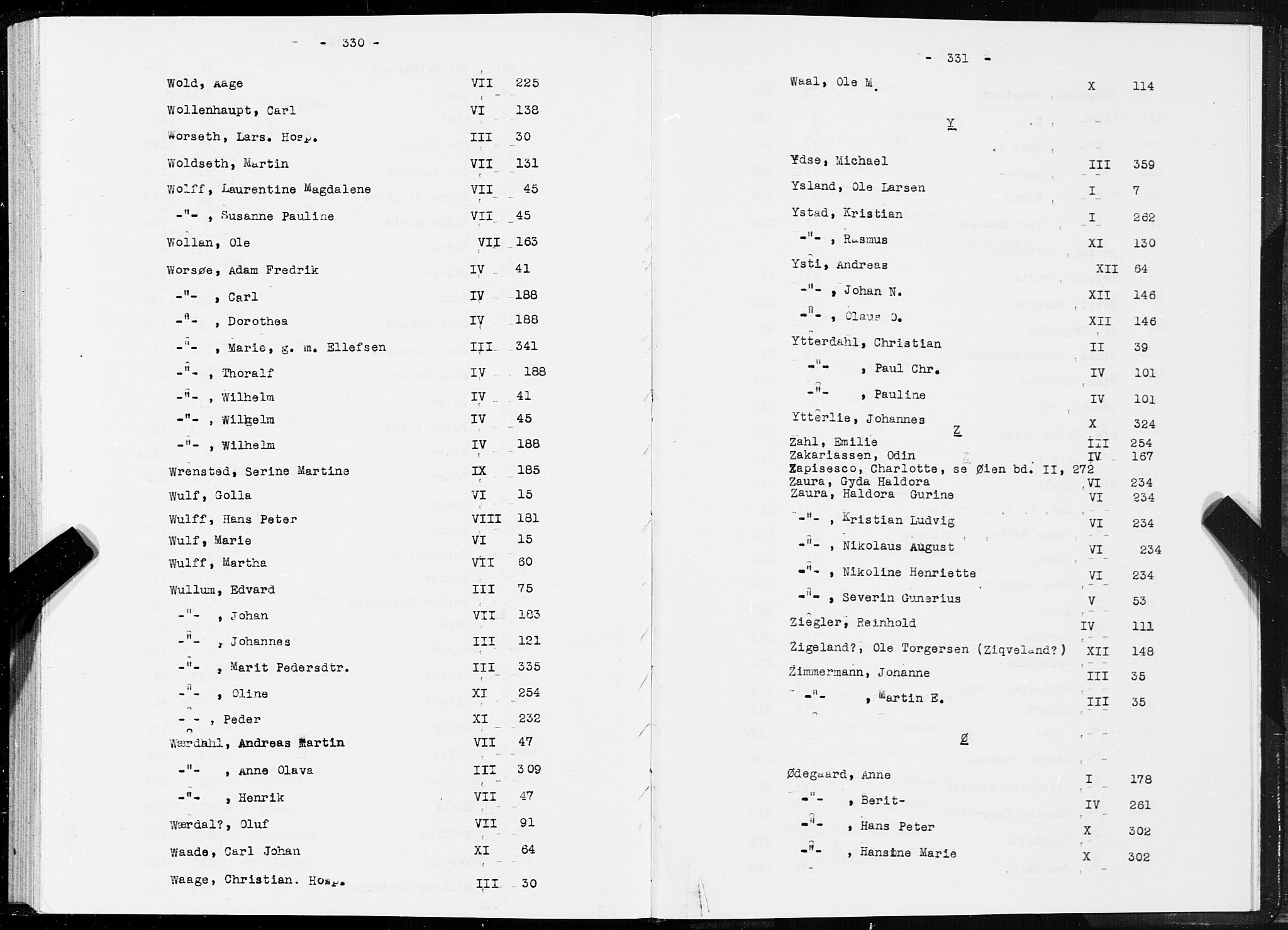 SAT, 1875 census for 1601 Trondheim, 1875, p. 330-331