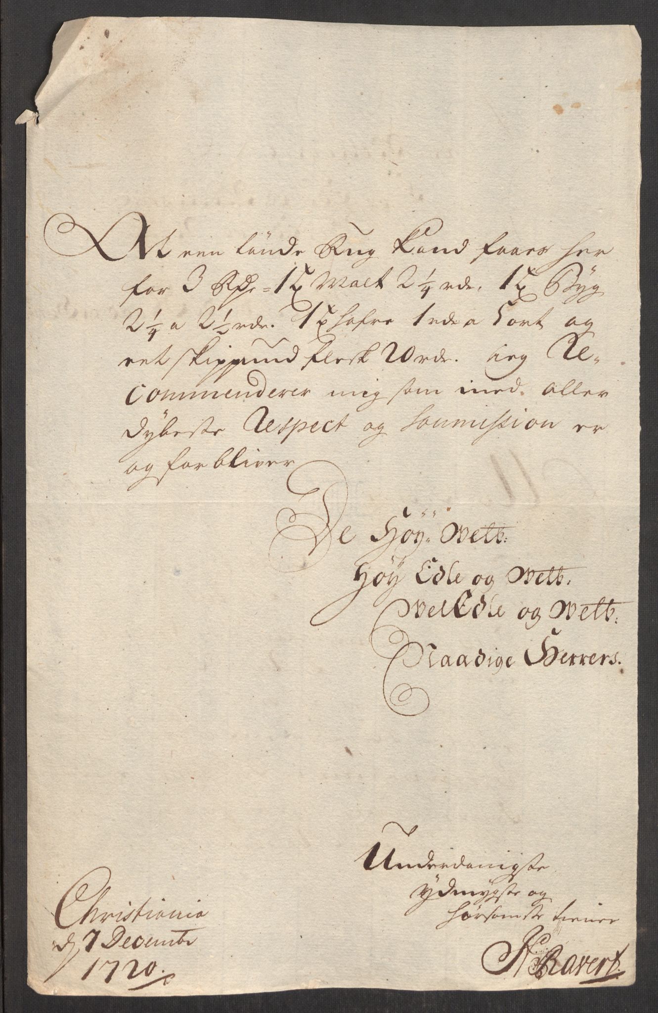 Rentekammeret inntil 1814, Realistisk ordnet avdeling, RA/EA-4070/Oe/L0001: [Ø1]: Priskuranter, 1712-1739, p. 195