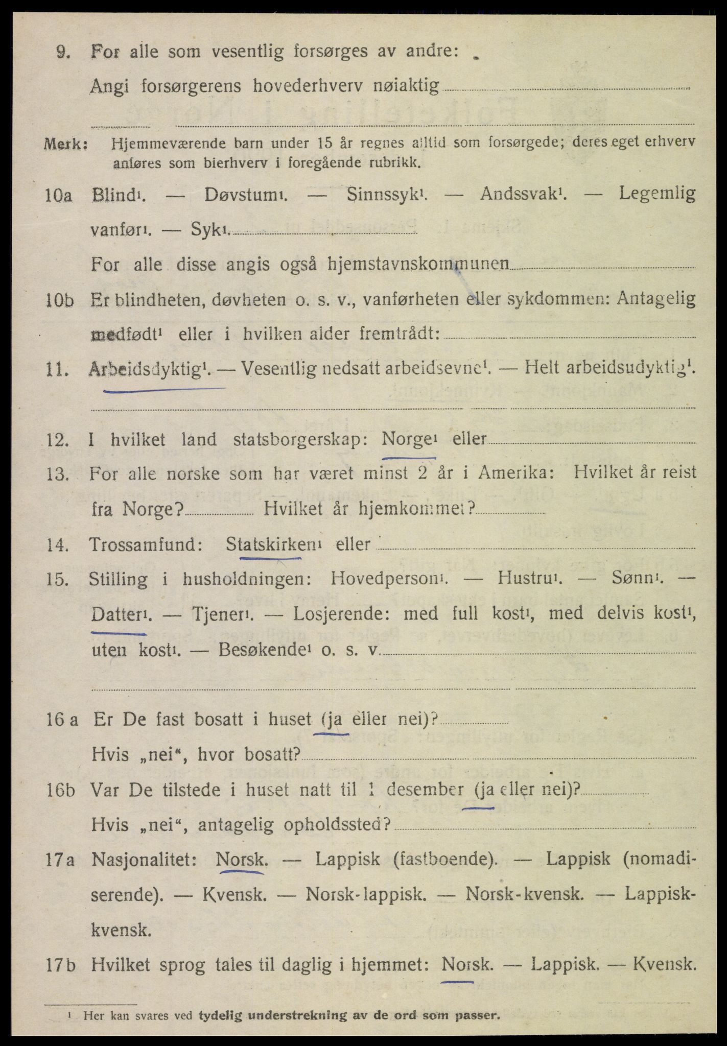 SAT, 1920 census for Inderøy, 1920, p. 1794