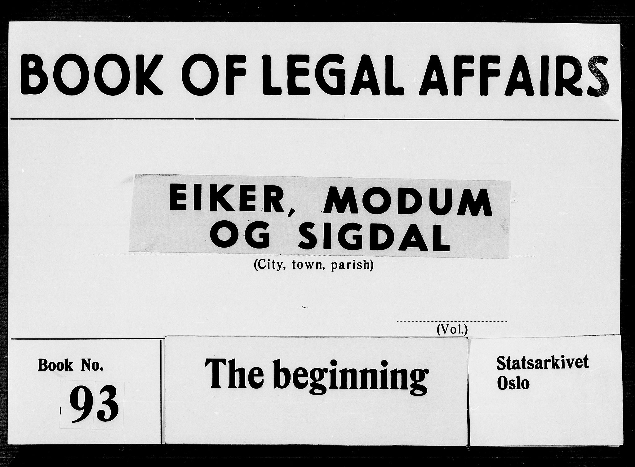 Eiker, Modum og Sigdal sorenskriveri, AV/SAKO-A-123/F/Fa/Faa/L0032: Tingbok, 1666