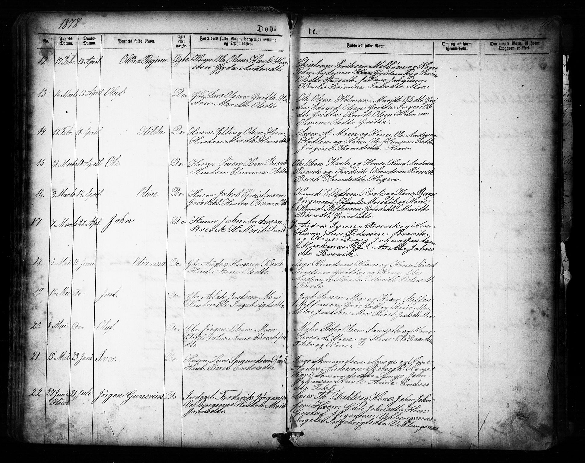 Ministerialprotokoller, klokkerbøker og fødselsregistre - Møre og Romsdal, AV/SAT-A-1454/545/L0588: Parish register (copy) no. 545C02, 1867-1902, p. 41