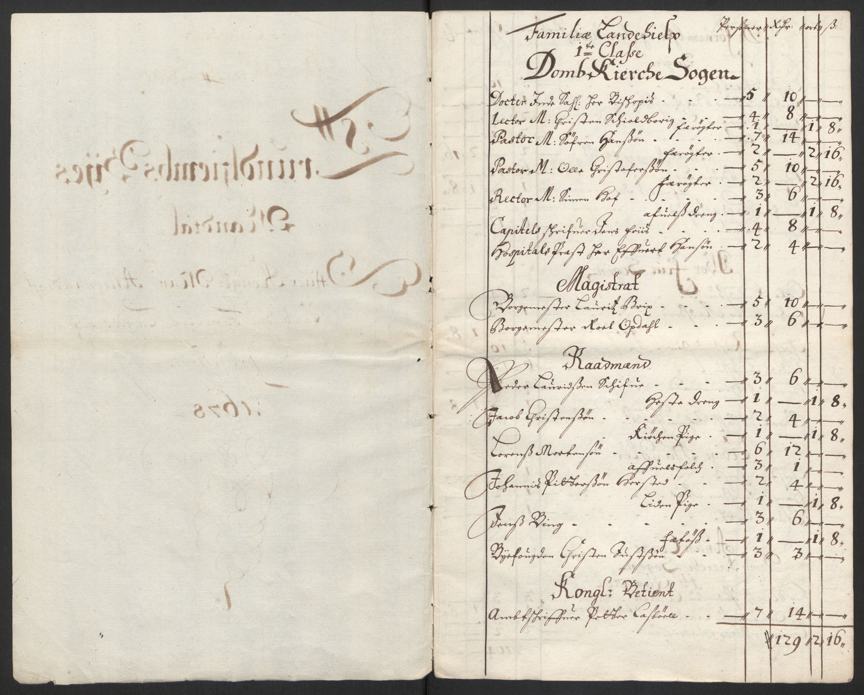 Rentekammeret inntil 1814, Reviderte regnskaper, Byregnskaper, AV/RA-EA-4066/R/Rs/L0504: [S1] Kontribusjonsregnskap, 1631-1684, p. 274