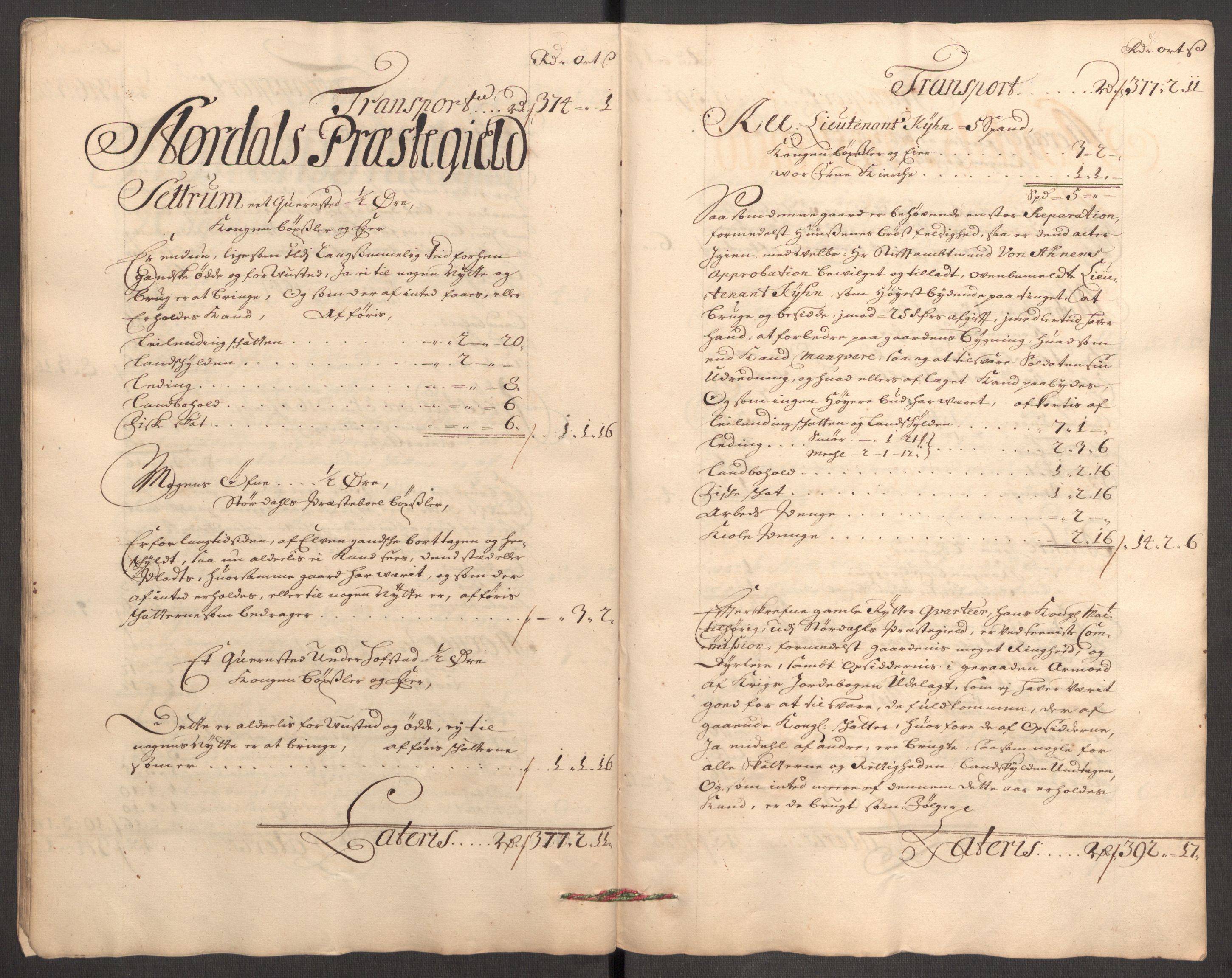 Rentekammeret inntil 1814, Reviderte regnskaper, Fogderegnskap, RA/EA-4092/R62/L4193: Fogderegnskap Stjørdal og Verdal, 1701-1702, p. 148