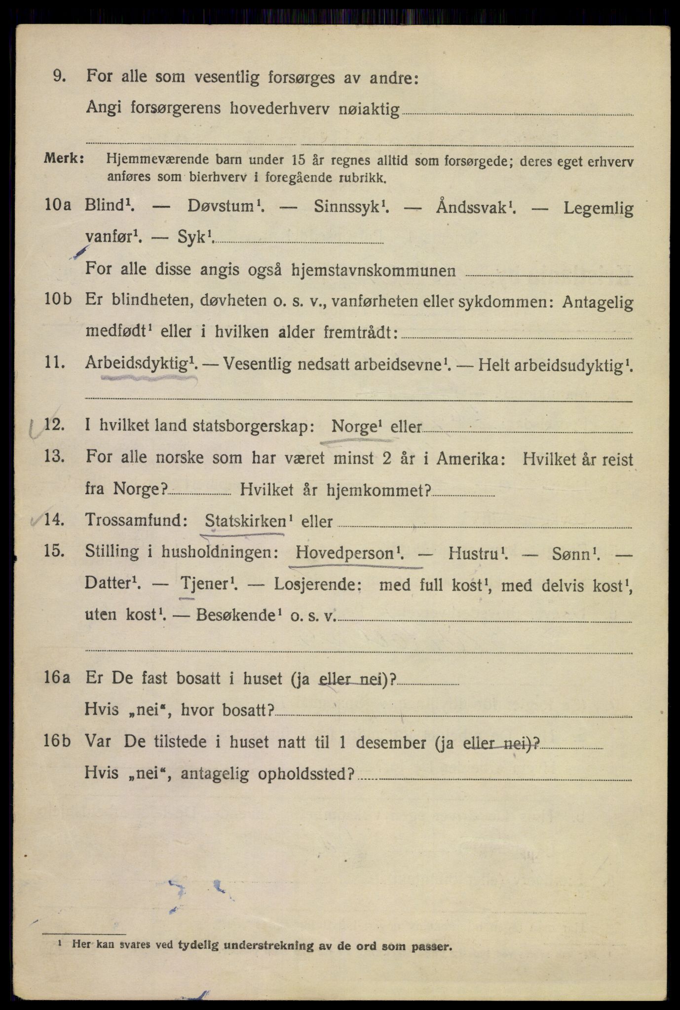 SAO, 1920 census for Kristiania, 1920, p. 638070