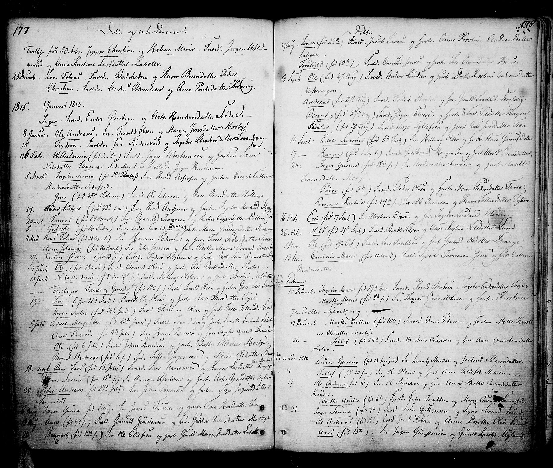 Oddernes sokneprestkontor, AV/SAK-1111-0033/F/Fa/Faa/L0004: Parish register (official) no. A 4, 1764-1820, p. 178