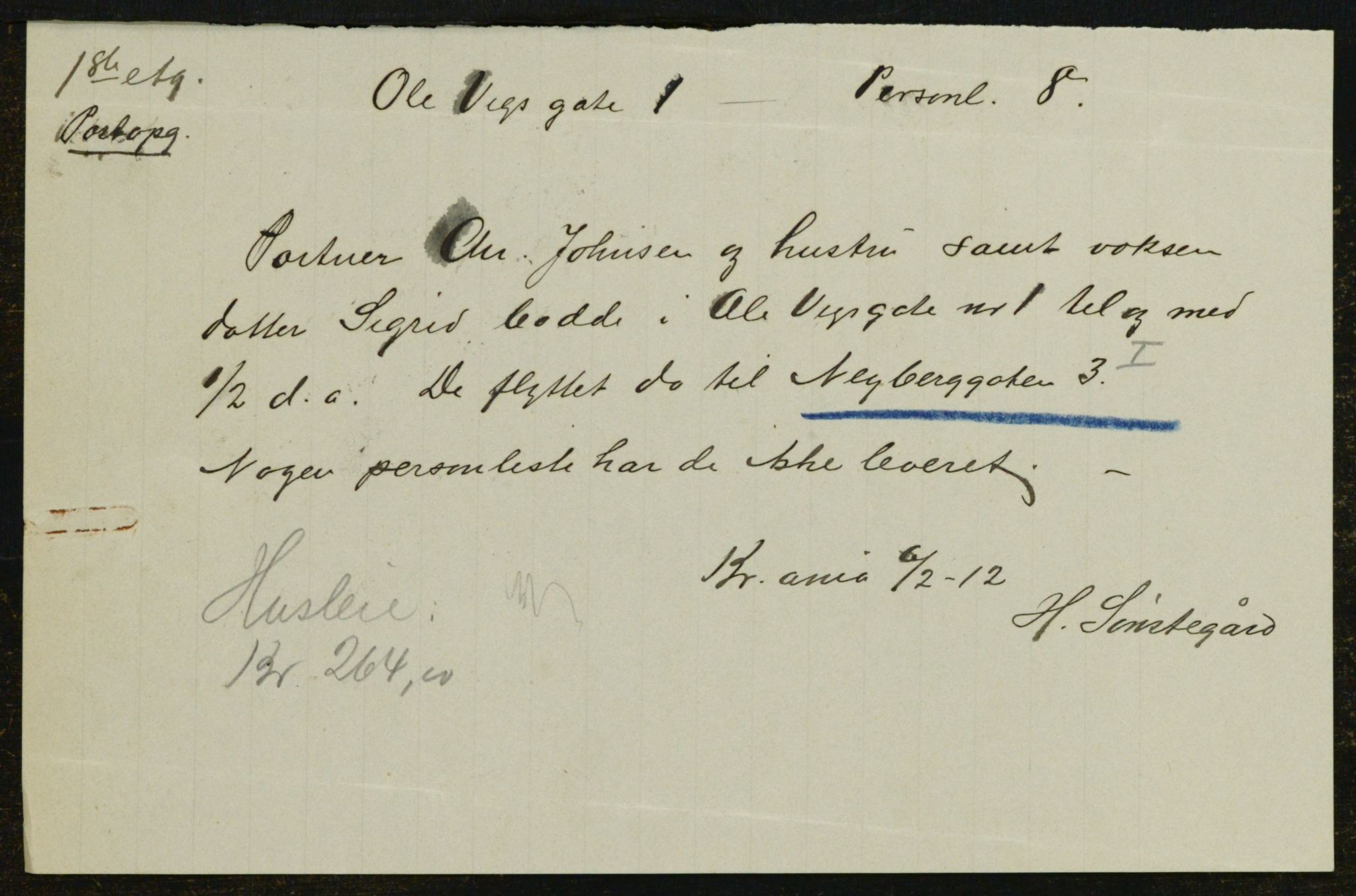 OBA, Municipal Census 1912 for Kristiania, 1912, p. 76025