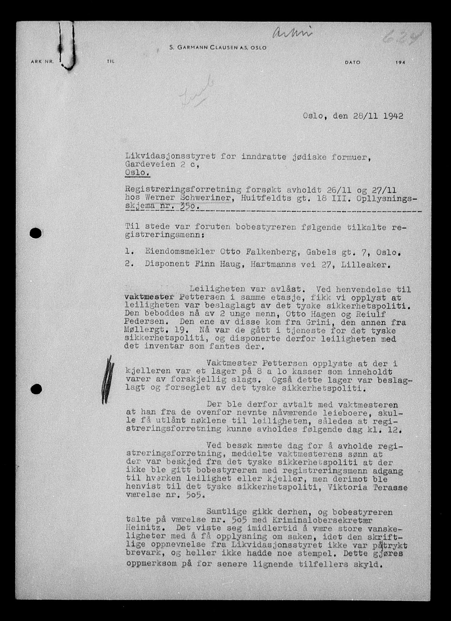 Justisdepartementet, Tilbakeføringskontoret for inndratte formuer, AV/RA-S-1564/H/Hc/Hcc/L0979: --, 1945-1947, p. 533