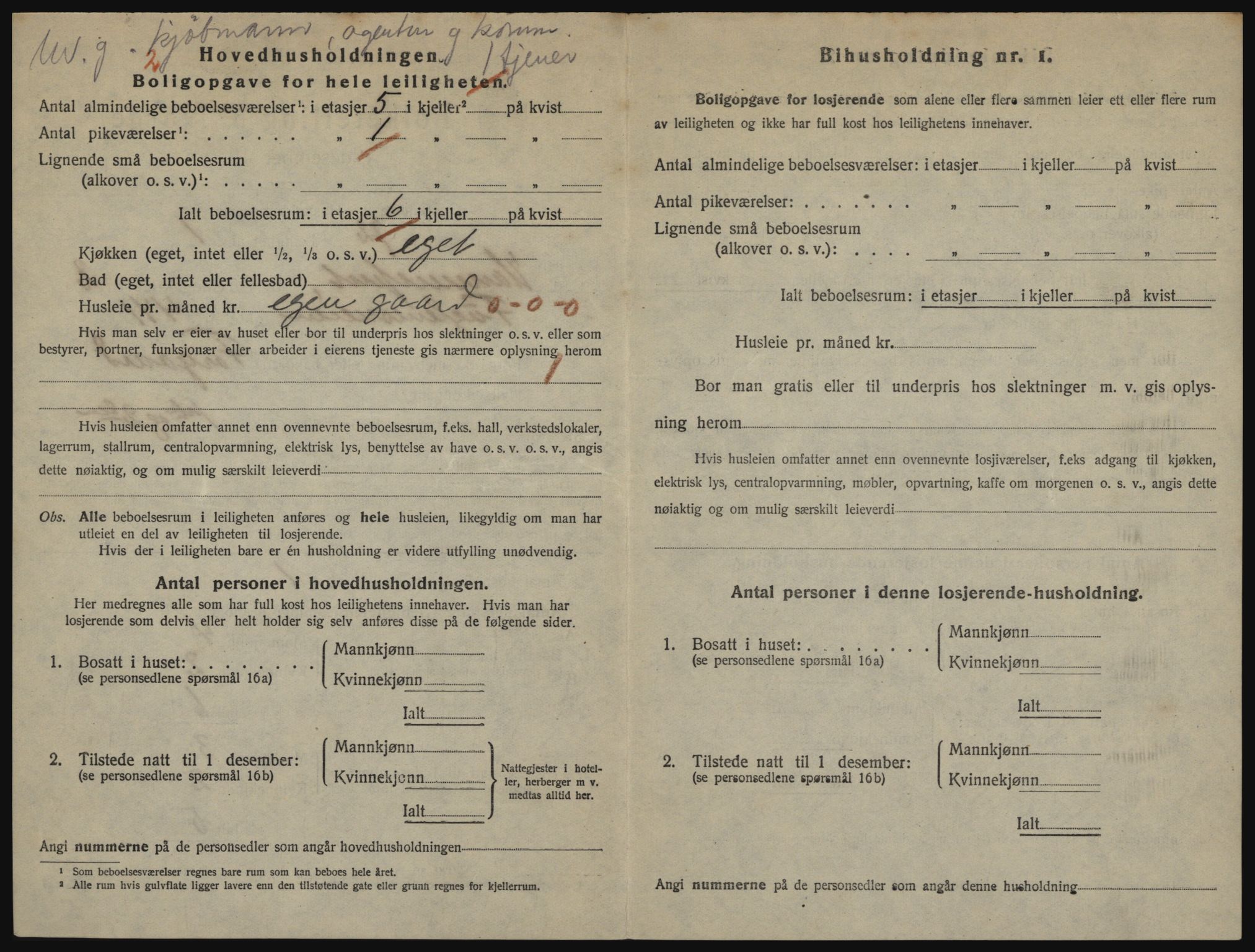 SATØ, 1920 census for Hammerfest, 1920, p. 2075