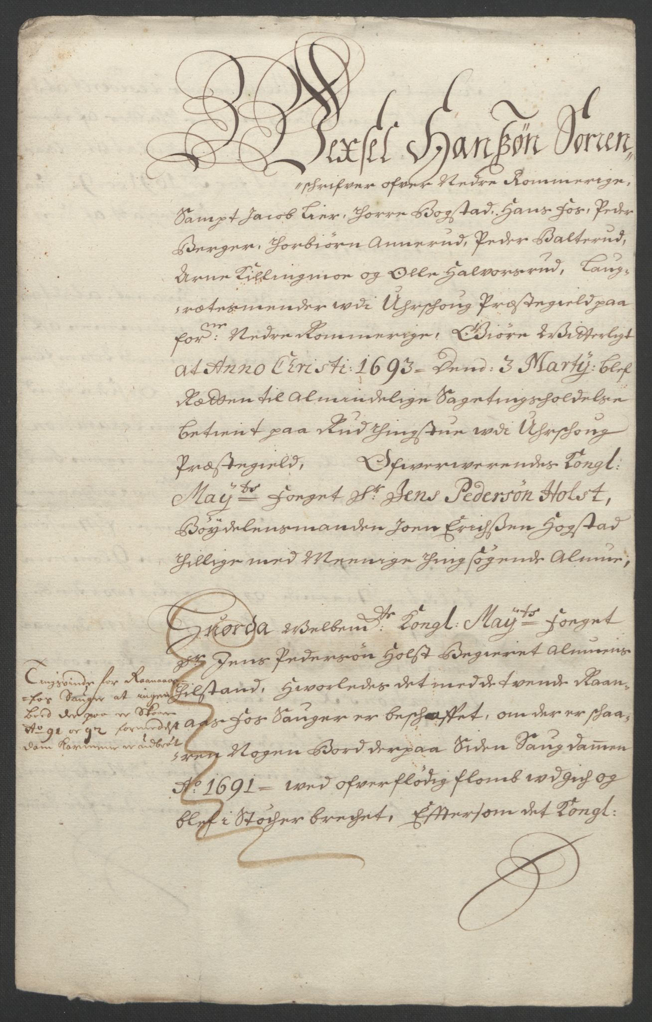 Rentekammeret inntil 1814, Reviderte regnskaper, Fogderegnskap, RA/EA-4092/R11/L0577: Fogderegnskap Nedre Romerike, 1692, p. 270