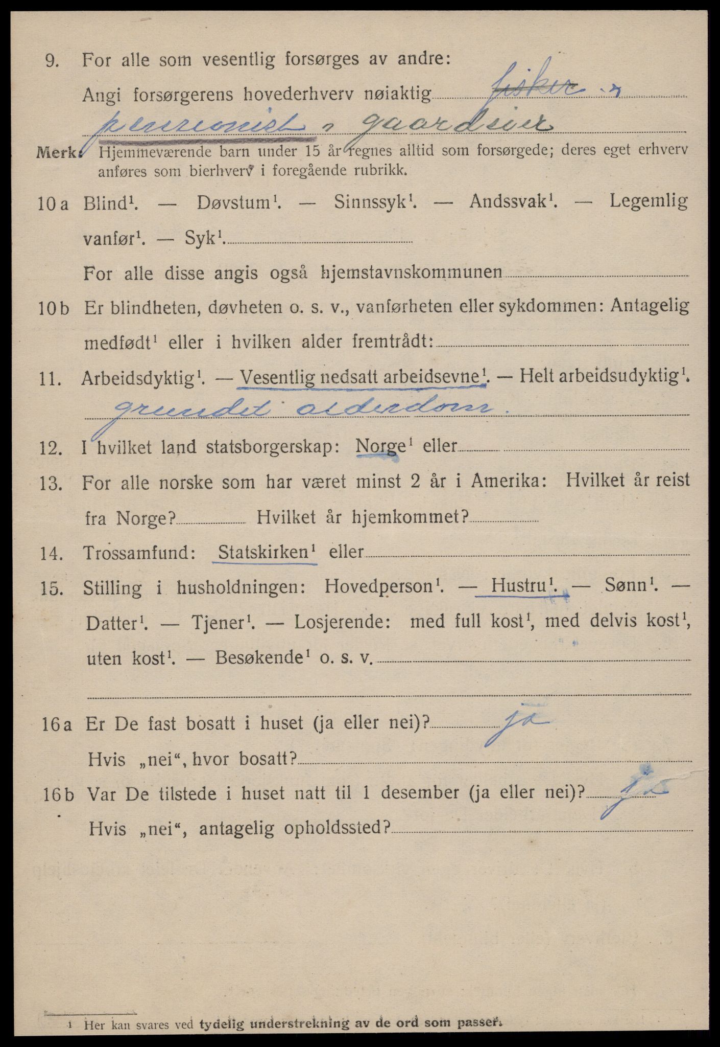 SAT, 1920 census for Ålesund, 1920, p. 21241