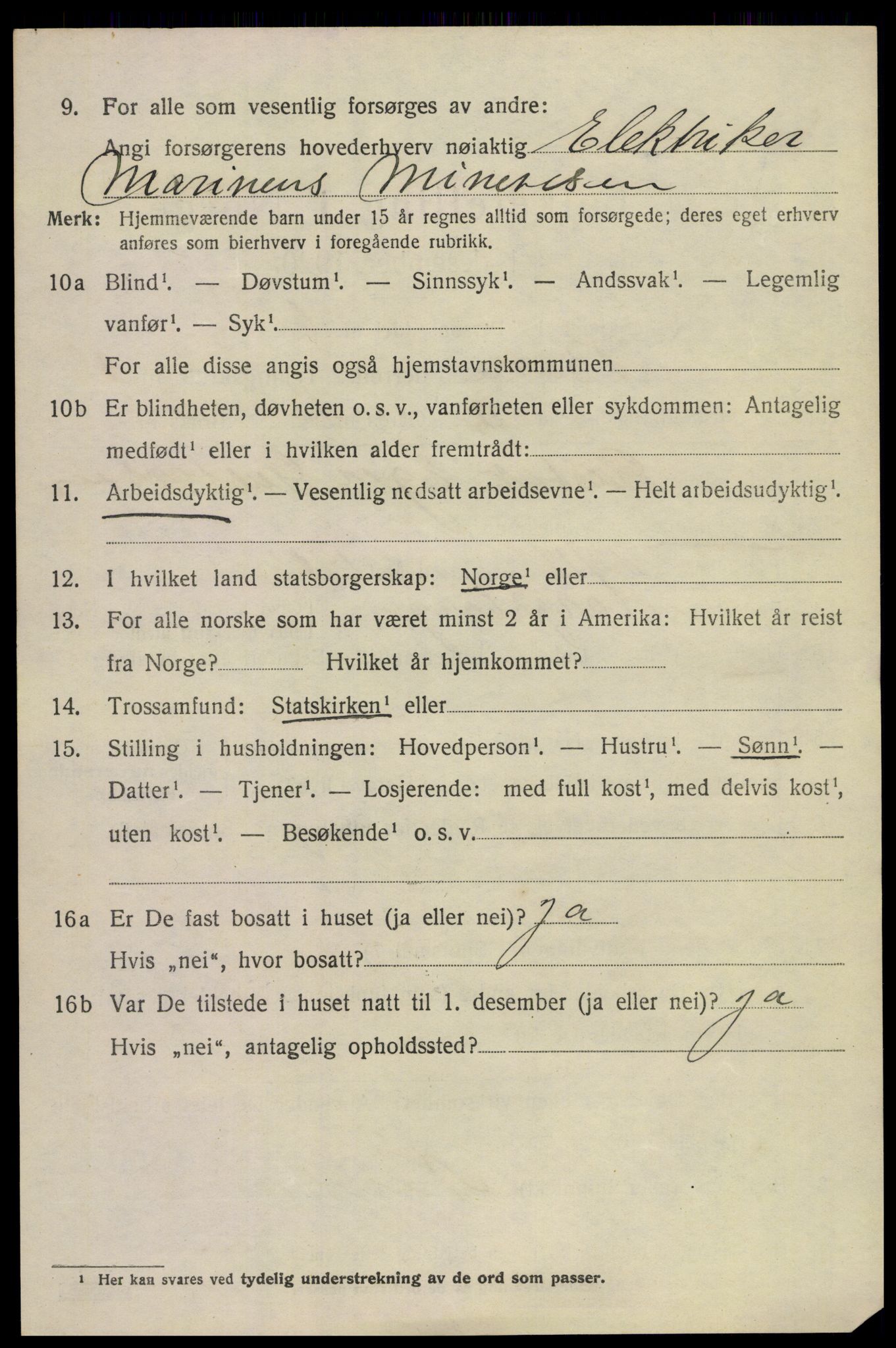 SAKO, 1920 census for Borre, 1920, p. 1569