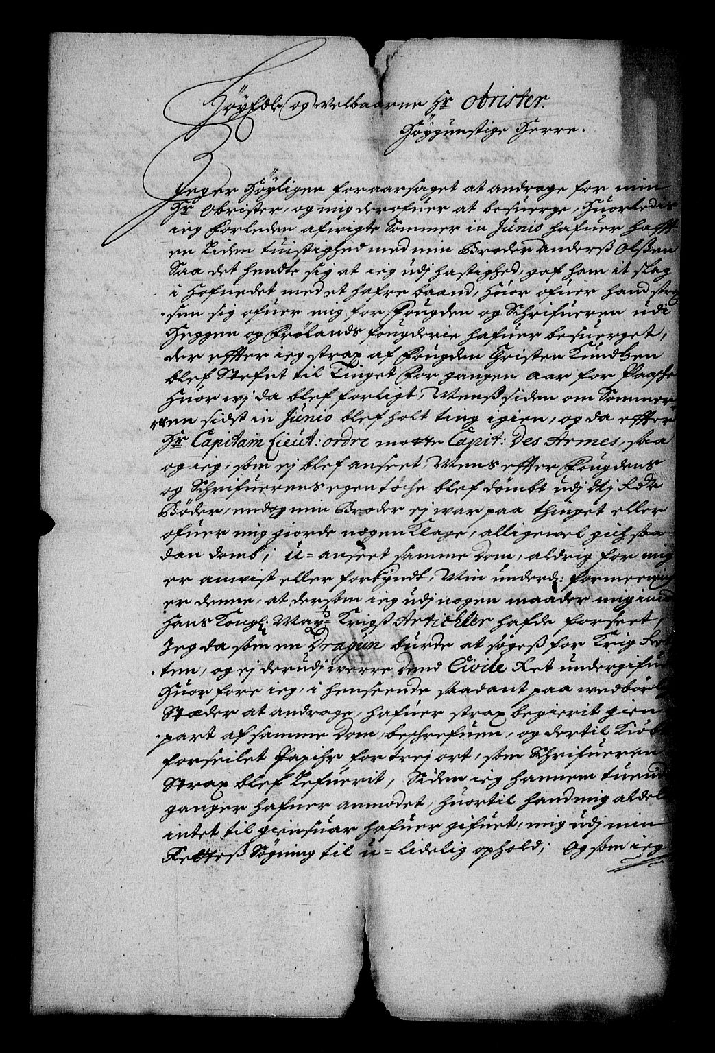 Stattholderembetet 1572-1771, RA/EA-2870/Af/L0004: Avskrifter av vedlegg til originale supplikker, nummerert i samsvar med supplikkbøkene, 1691-1694, p. 168
