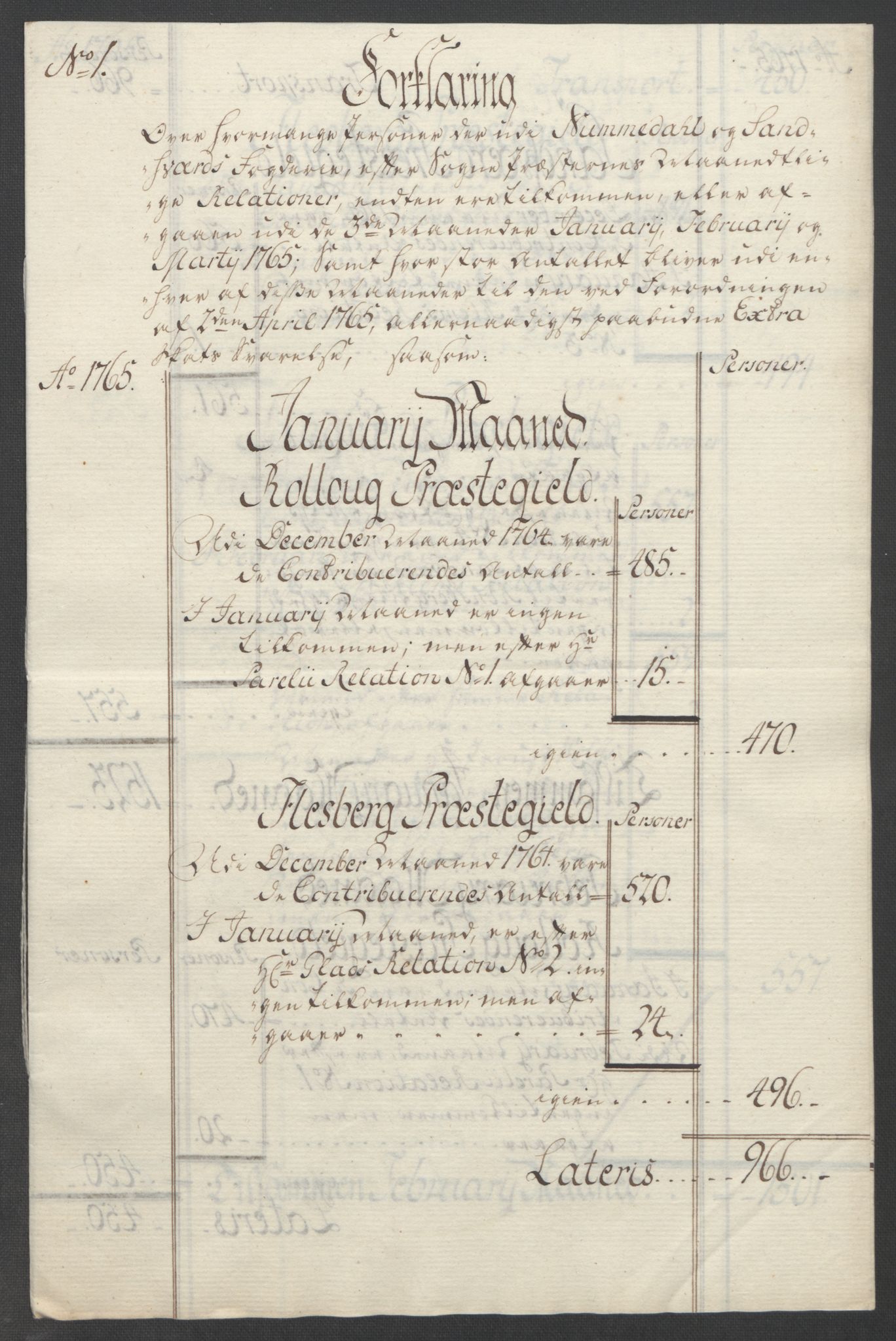 Rentekammeret inntil 1814, Reviderte regnskaper, Fogderegnskap, RA/EA-4092/R24/L1672: Ekstraskatten Numedal og Sandsvær, 1762-1767, p. 264