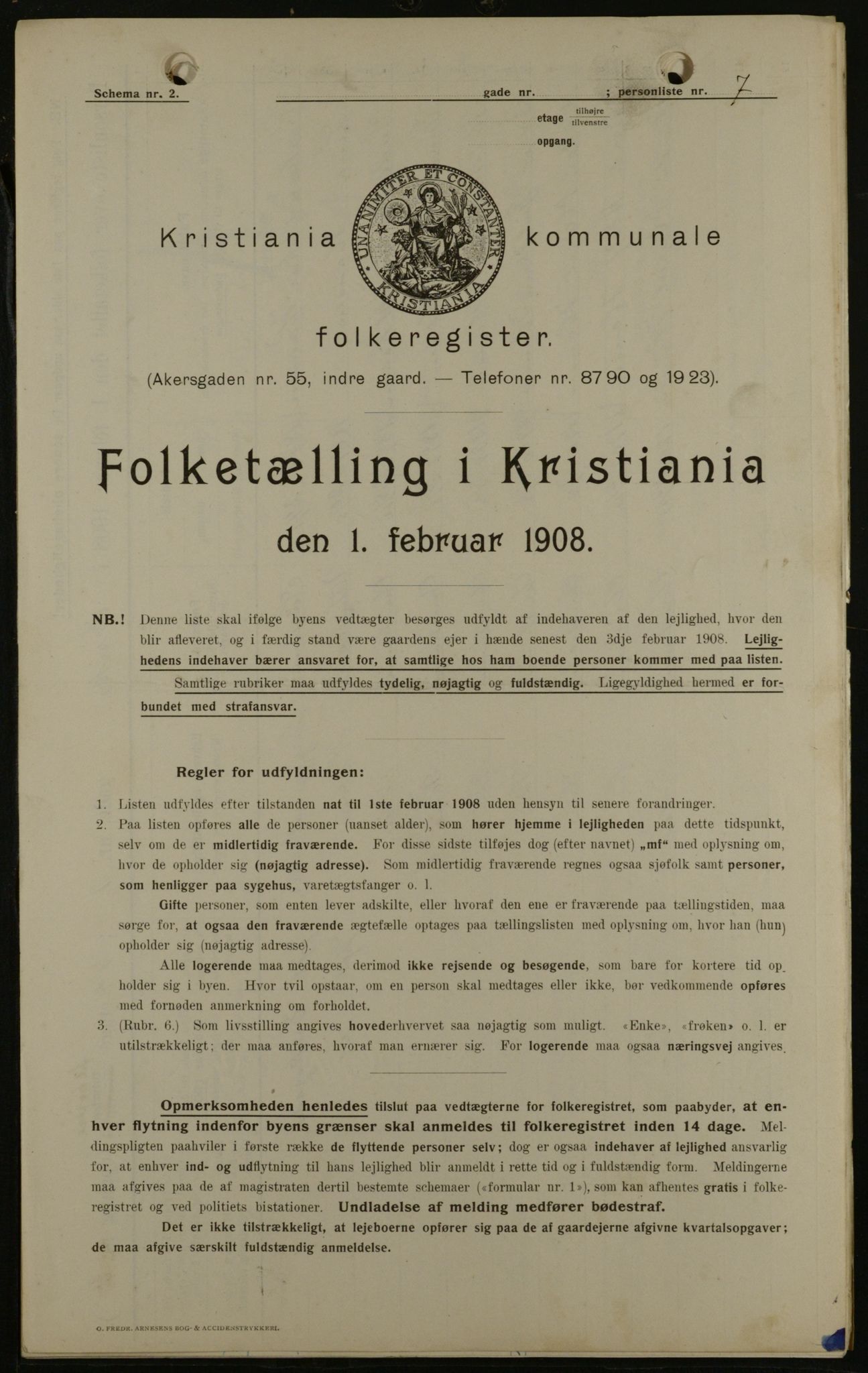 OBA, Municipal Census 1908 for Kristiania, 1908, p. 17928