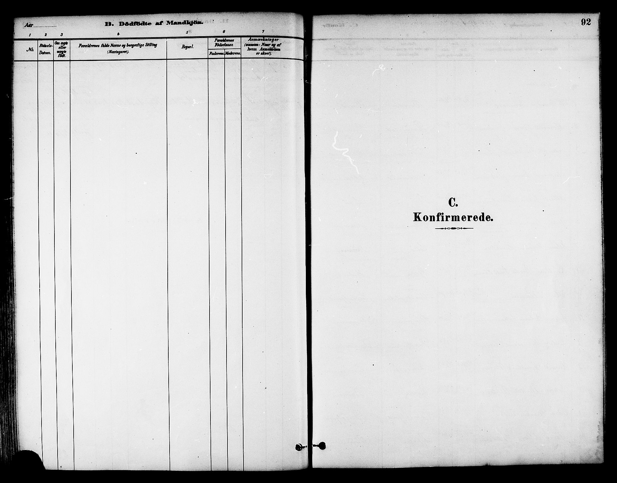 Ministerialprotokoller, klokkerbøker og fødselsregistre - Nord-Trøndelag, SAT/A-1458/786/L0686: Parish register (official) no. 786A02, 1880-1887, p. 92