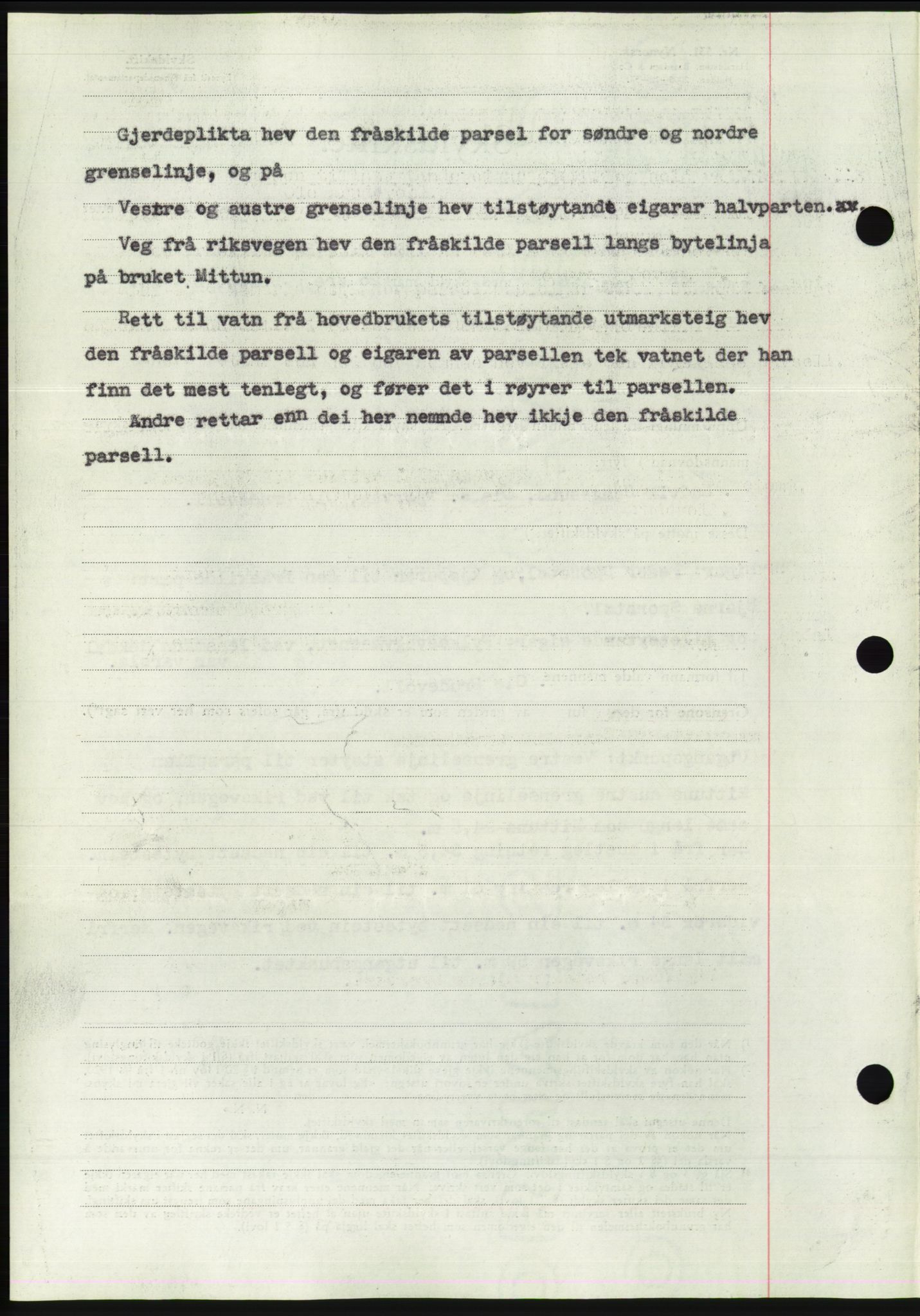 Søre Sunnmøre sorenskriveri, AV/SAT-A-4122/1/2/2C/L0071: Mortgage book no. 65, 1941-1941, Diary no: : 97/1941