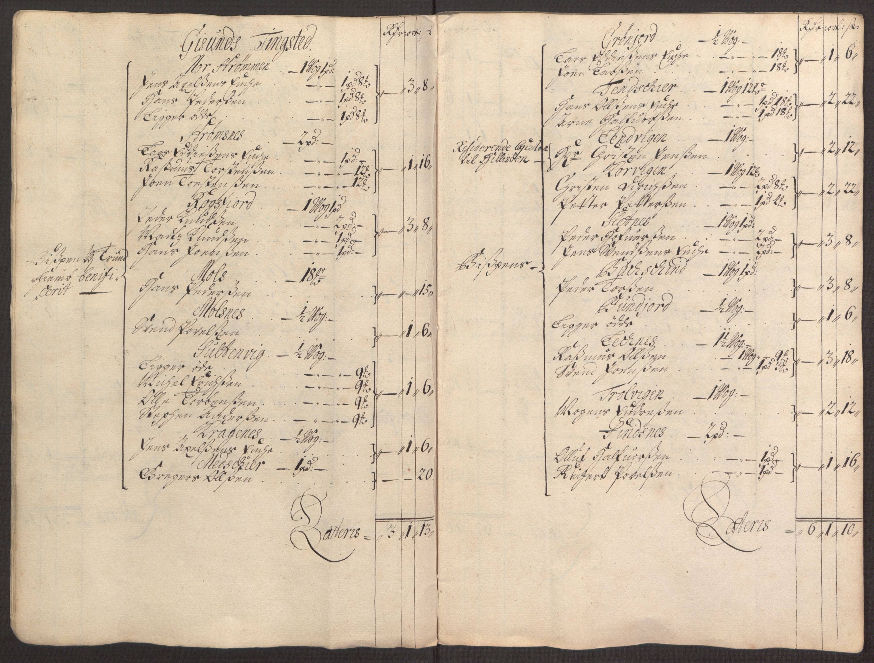 Rentekammeret inntil 1814, Reviderte regnskaper, Fogderegnskap, AV/RA-EA-4092/R68/L4753: Fogderegnskap Senja og Troms, 1694-1696, p. 15